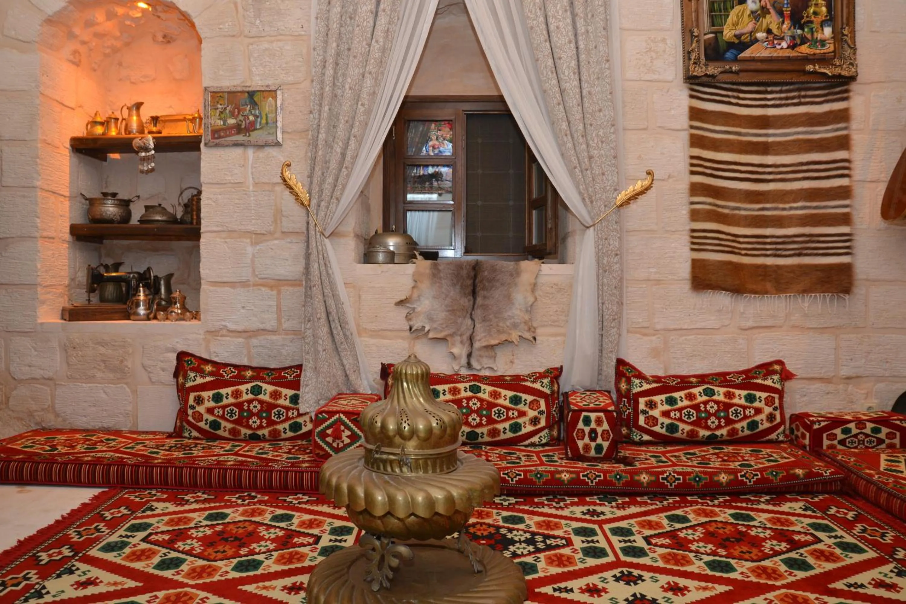 Bed in Mehmet Bey Konağı Butik Otel