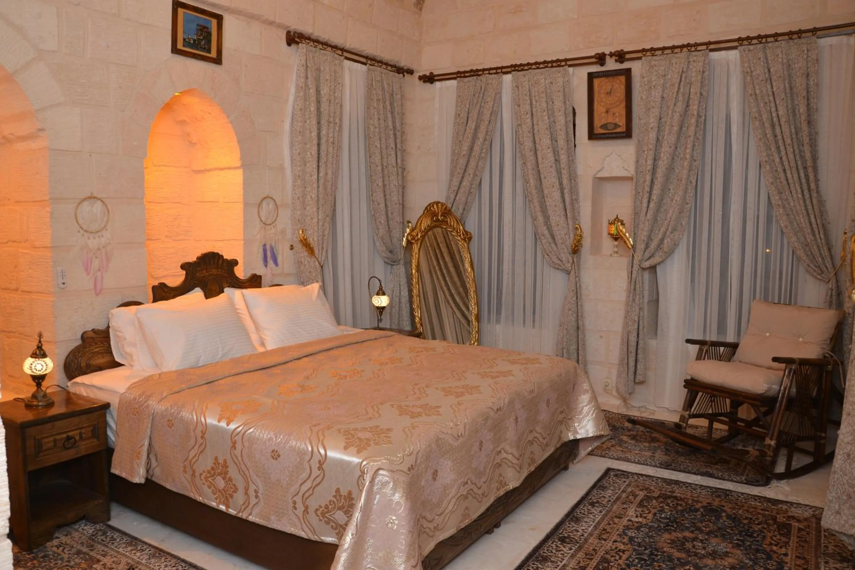 Bed in Mehmet Bey Konağı Butik Otel