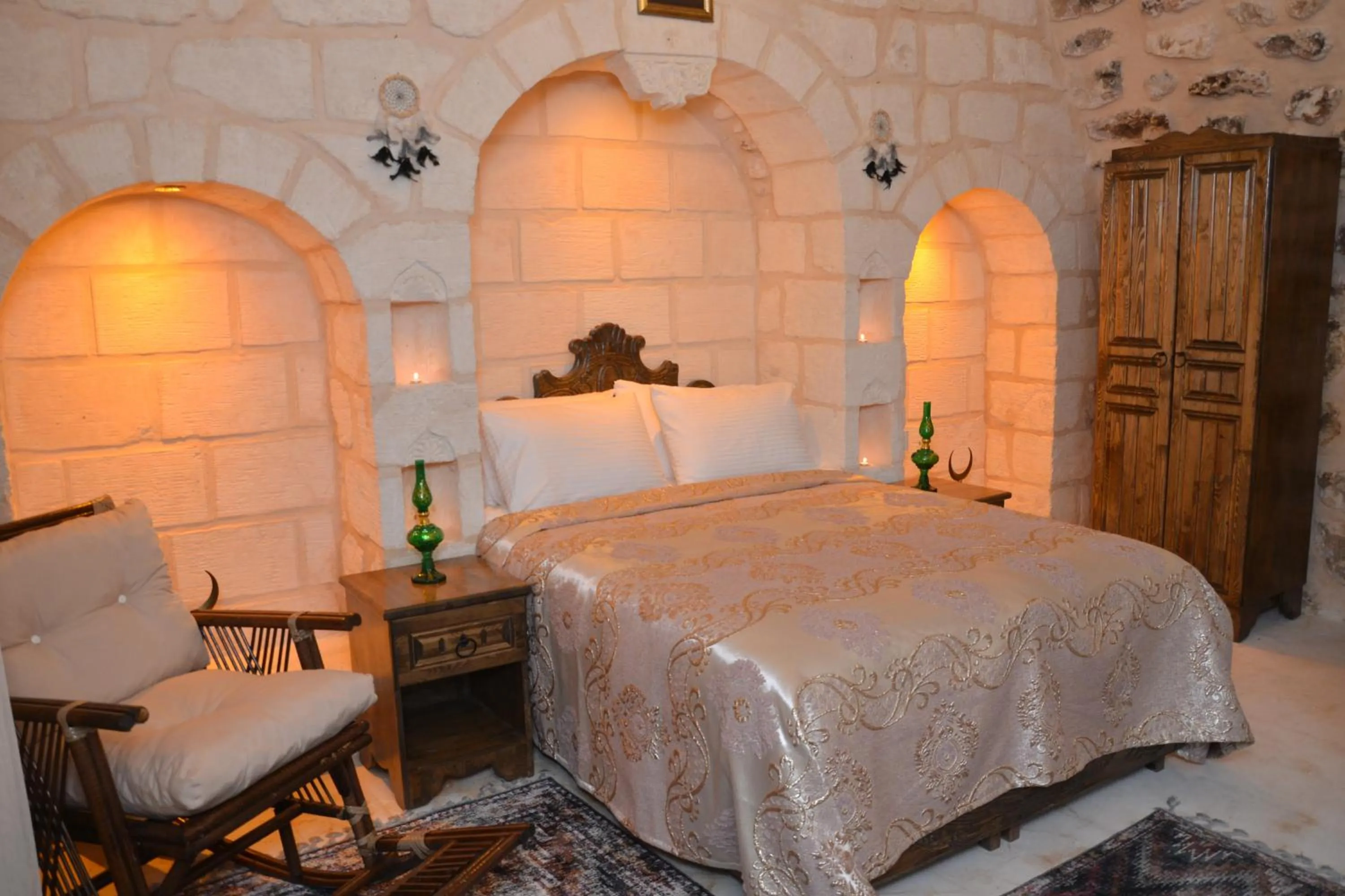 Seating area, Bed in Mehmet Bey Konağı Butik Otel
