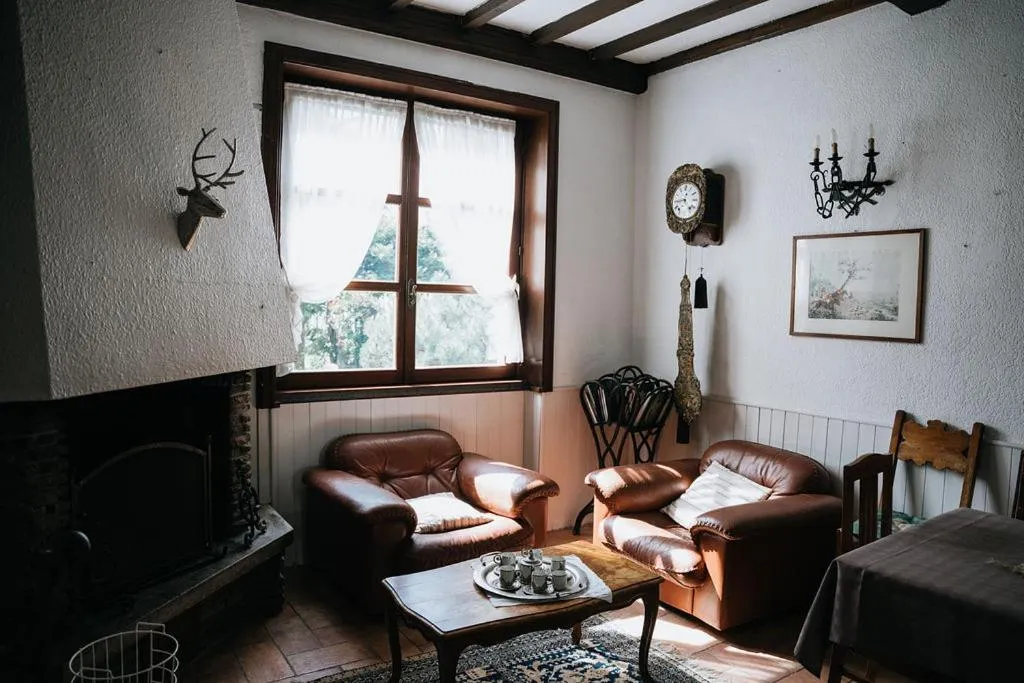 Living room in Villa Sofia luxury home between Como and MIlano