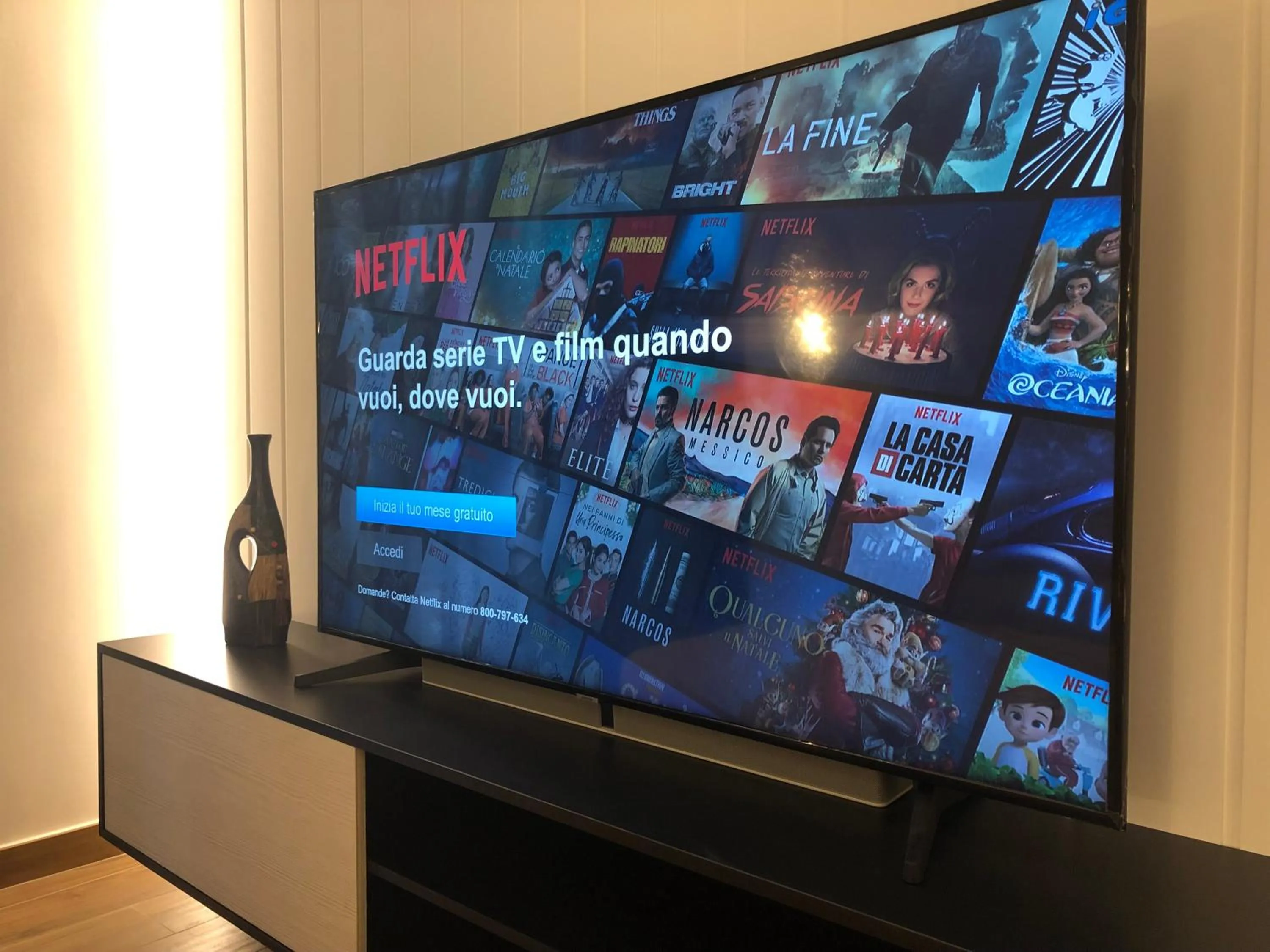 TV and multimedia in Tropicana Room