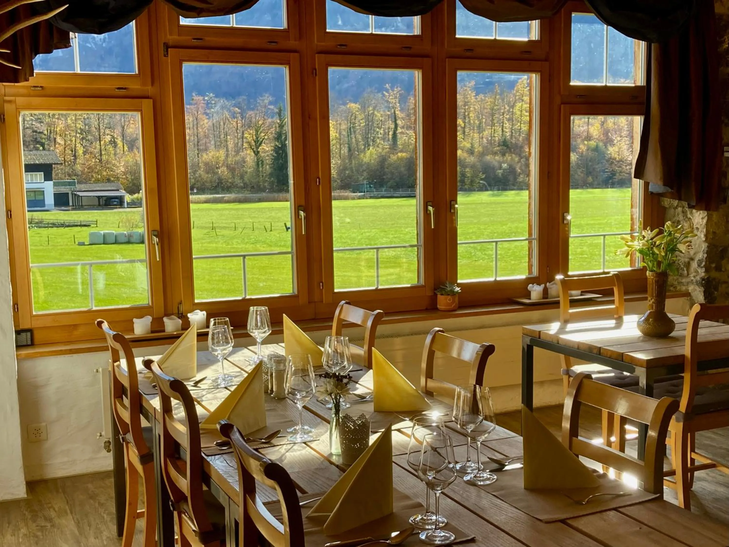 Restaurant/places to eat in Hotel Alpenrose beim Ballenberg