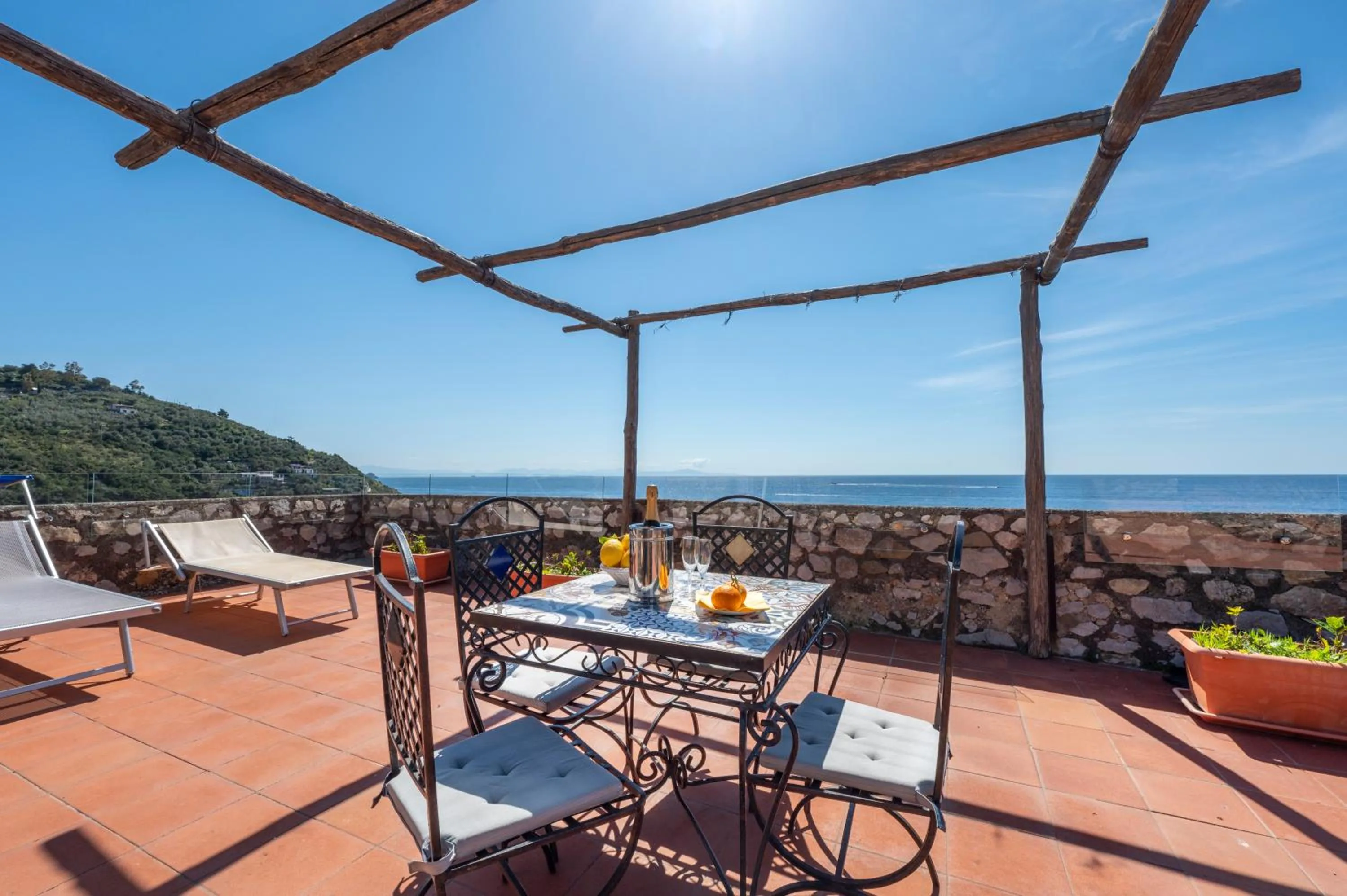 View (from property/room) in Marina del Cantone Chalet