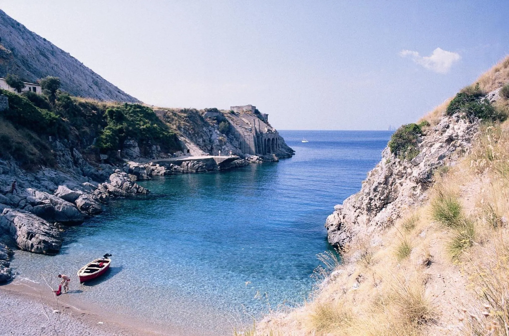 Snorkeling in Marina del Cantone Chalet