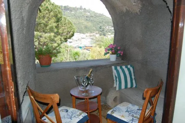 Balcony/Terrace in Marina del Cantone Chalet