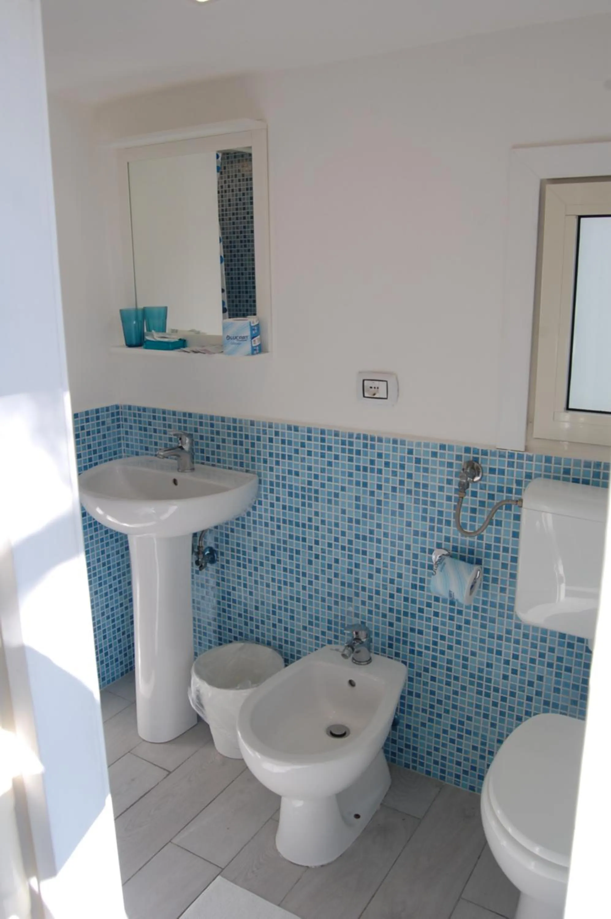 Bathroom in Marina del Cantone Chalet