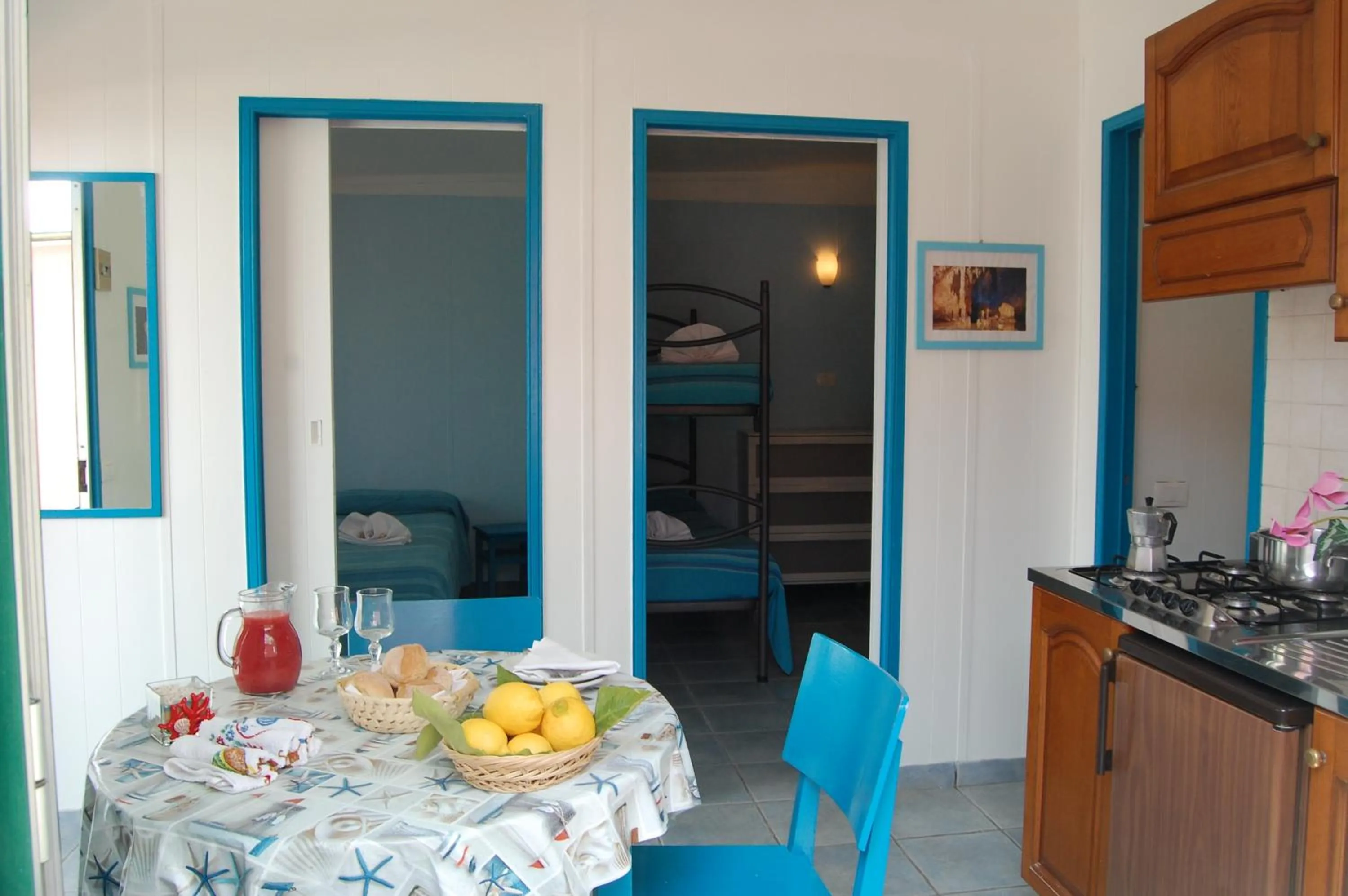 Seating area in Marina del Cantone Chalet
