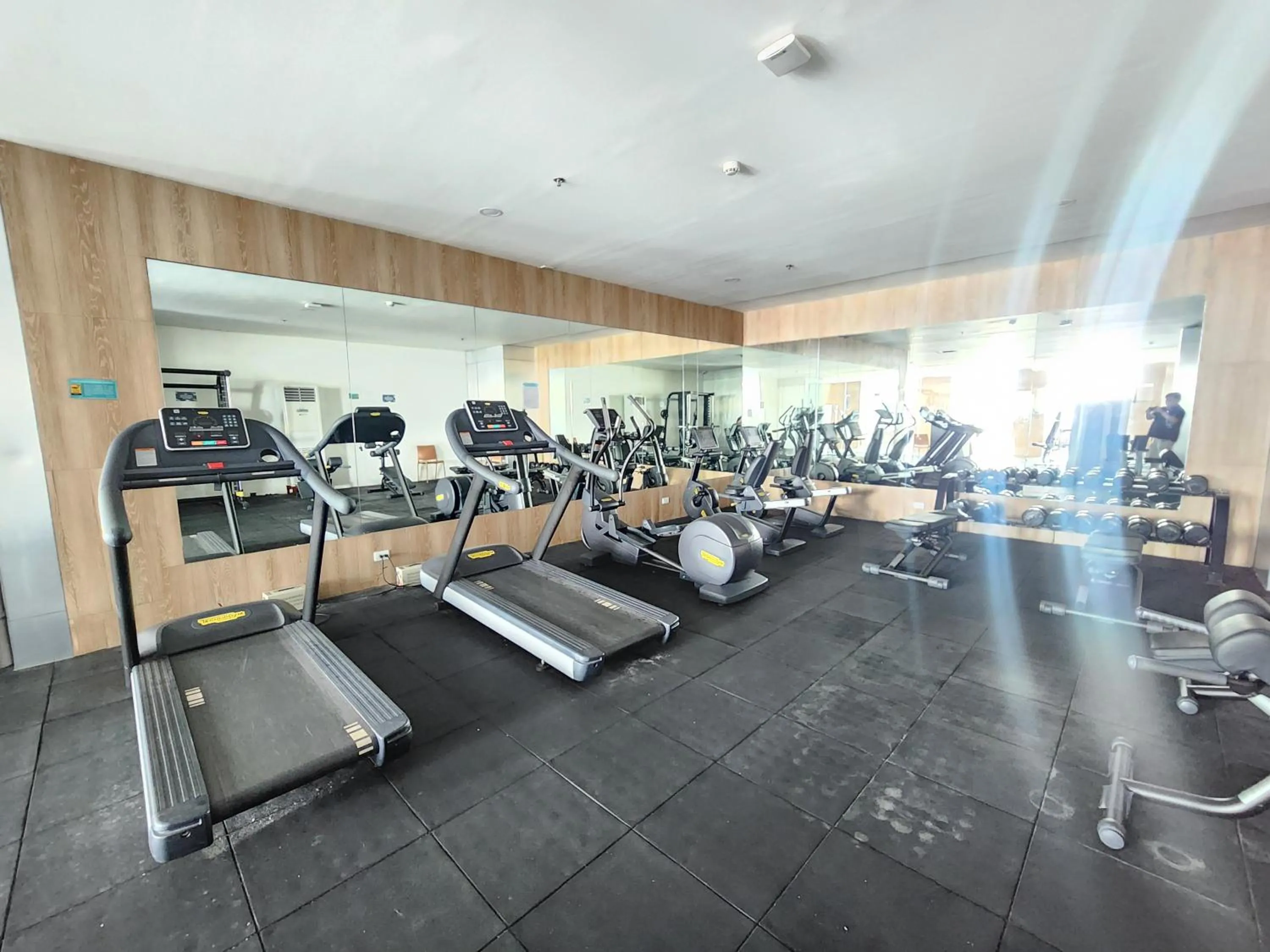Fitness centre/facilities in UHome Lacson