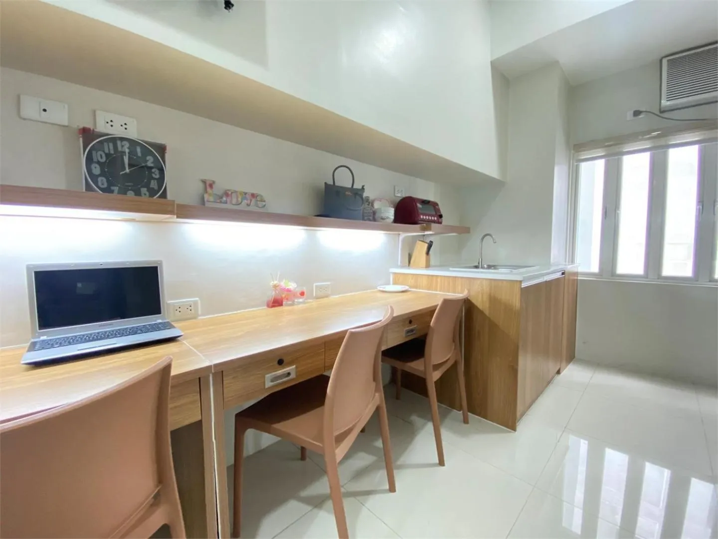 Seating area in UHome Lacson