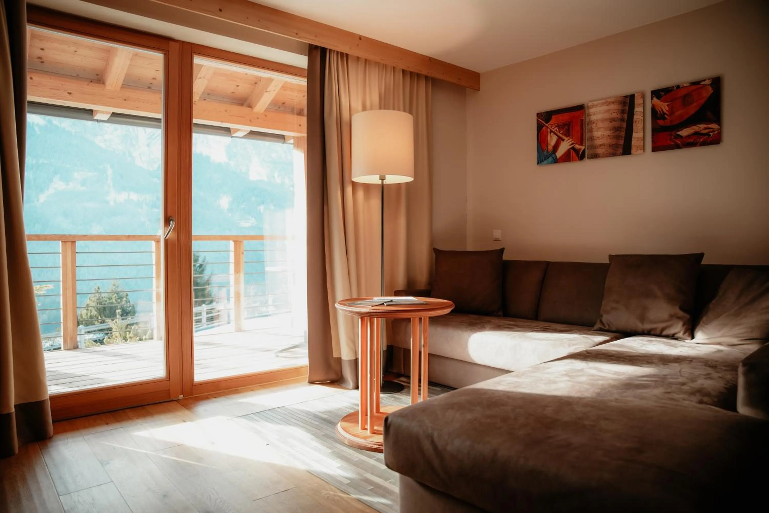 Living room, Bed in Sonus Alpis - Adults Only