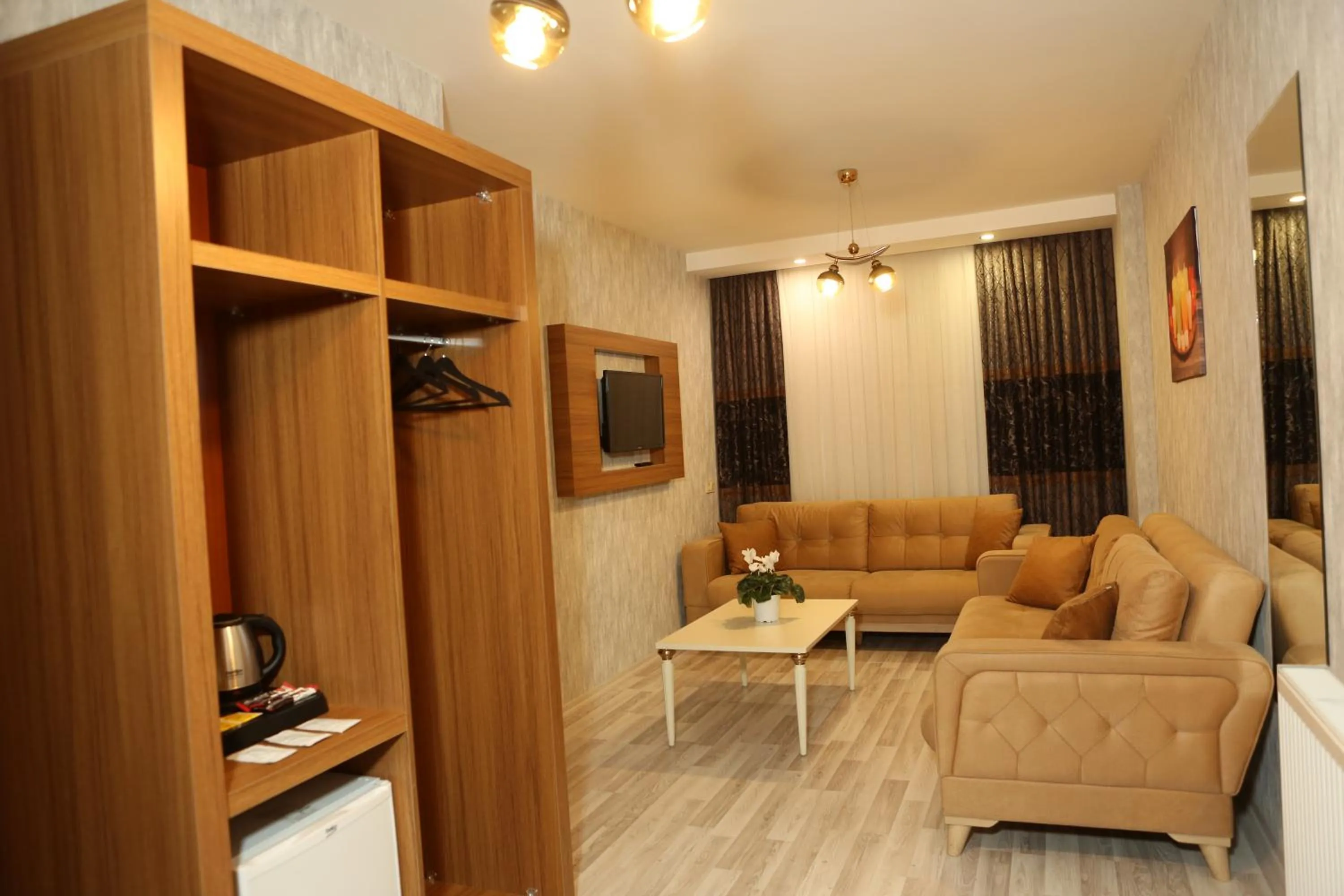 Seating area in Bianca Hotel VAN