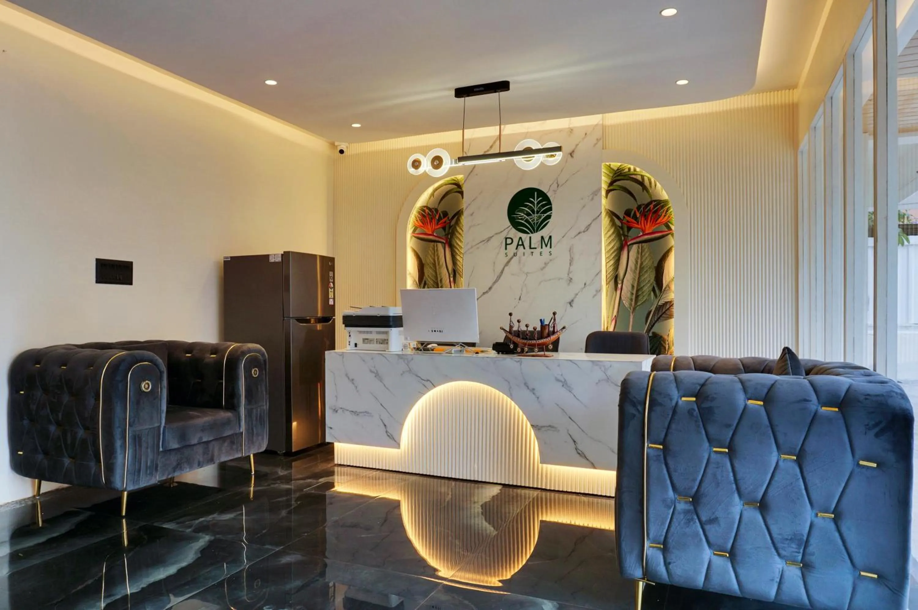 Lobby or reception in Palm Suites Baner- indian nationals only