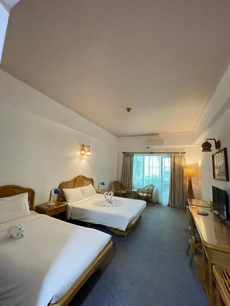 View (from property/room), Bed in Green Nha Trang