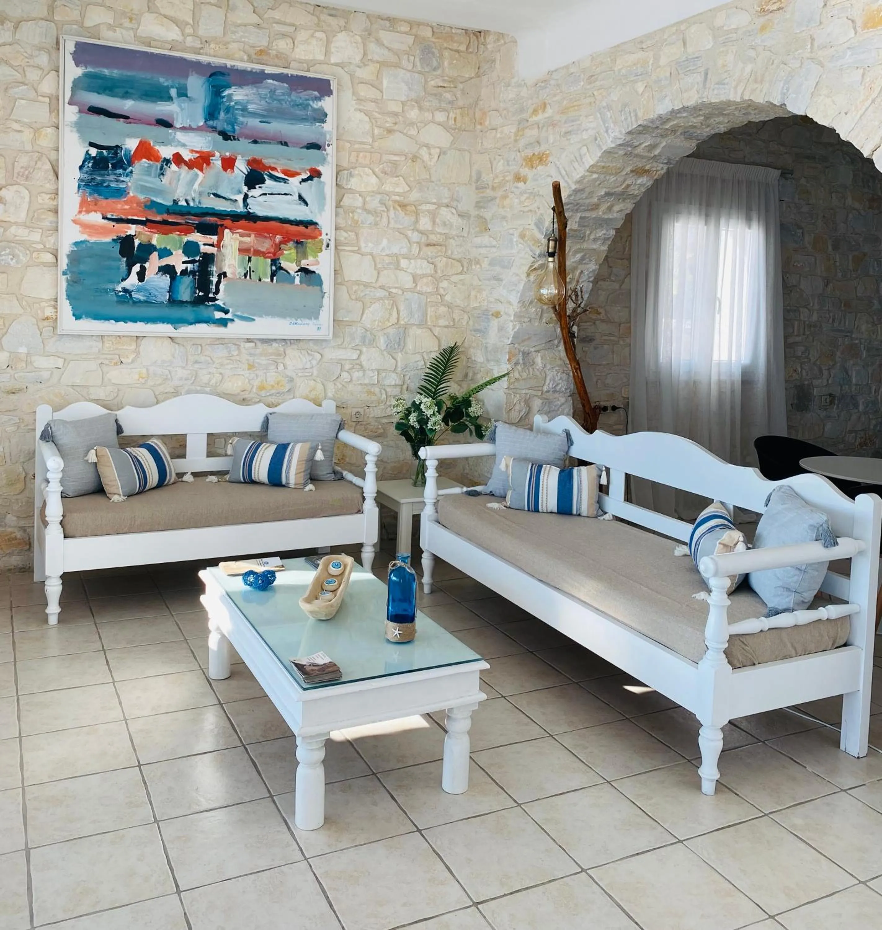 Lobby or reception in Alkyon Hotel