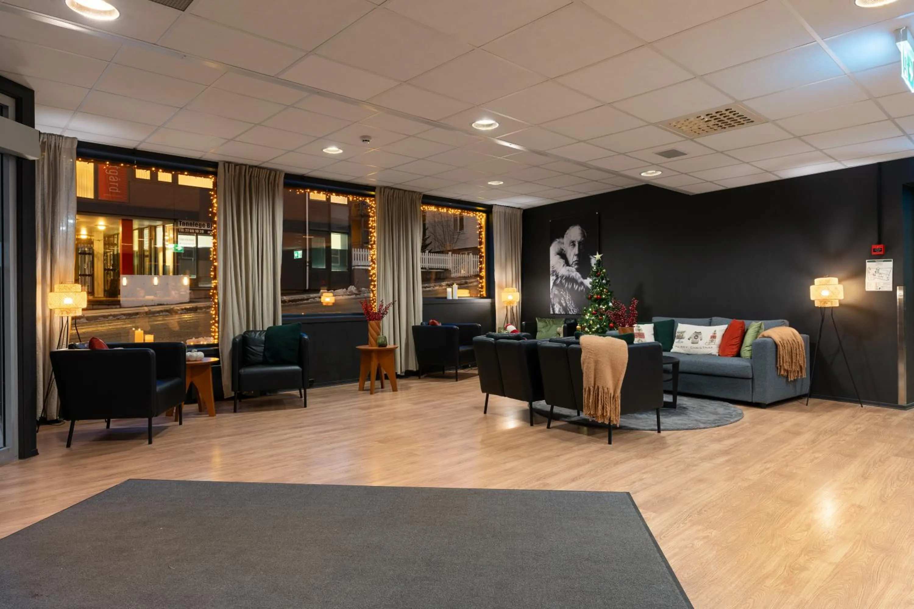 Living room in Enter Skansen Hotel