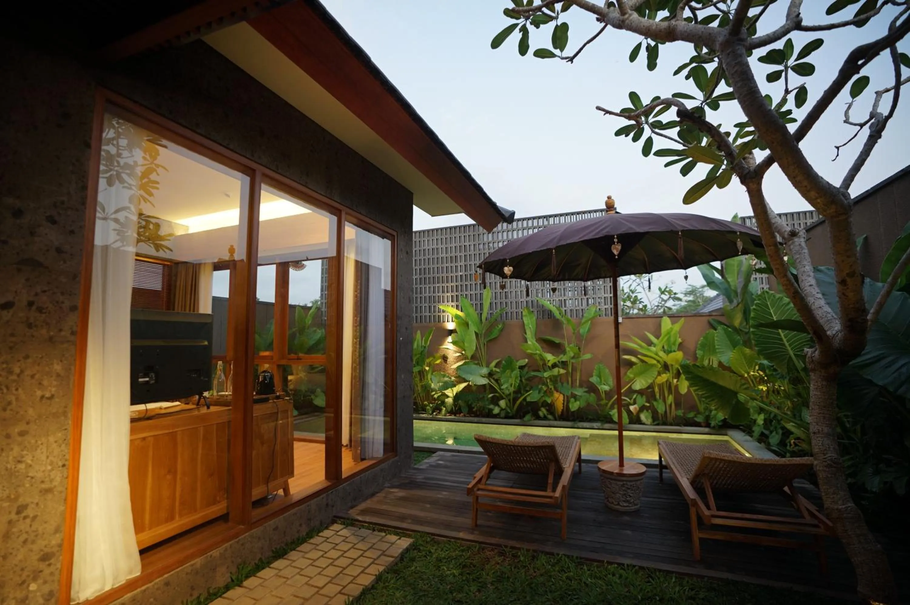 Natural landscape in The Shanti Graha Villas