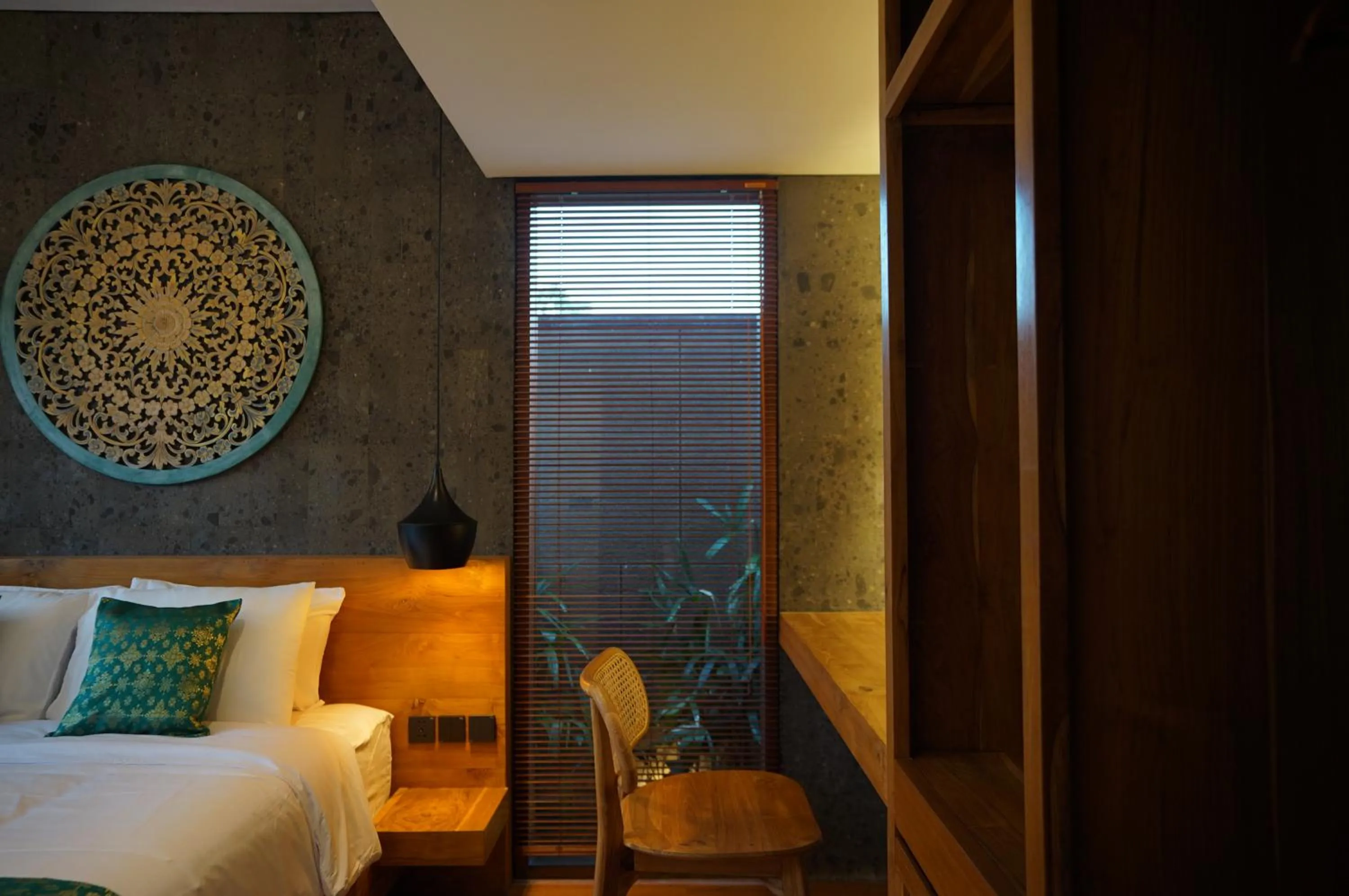 Bedroom, Bed in The Shanti Graha Villas