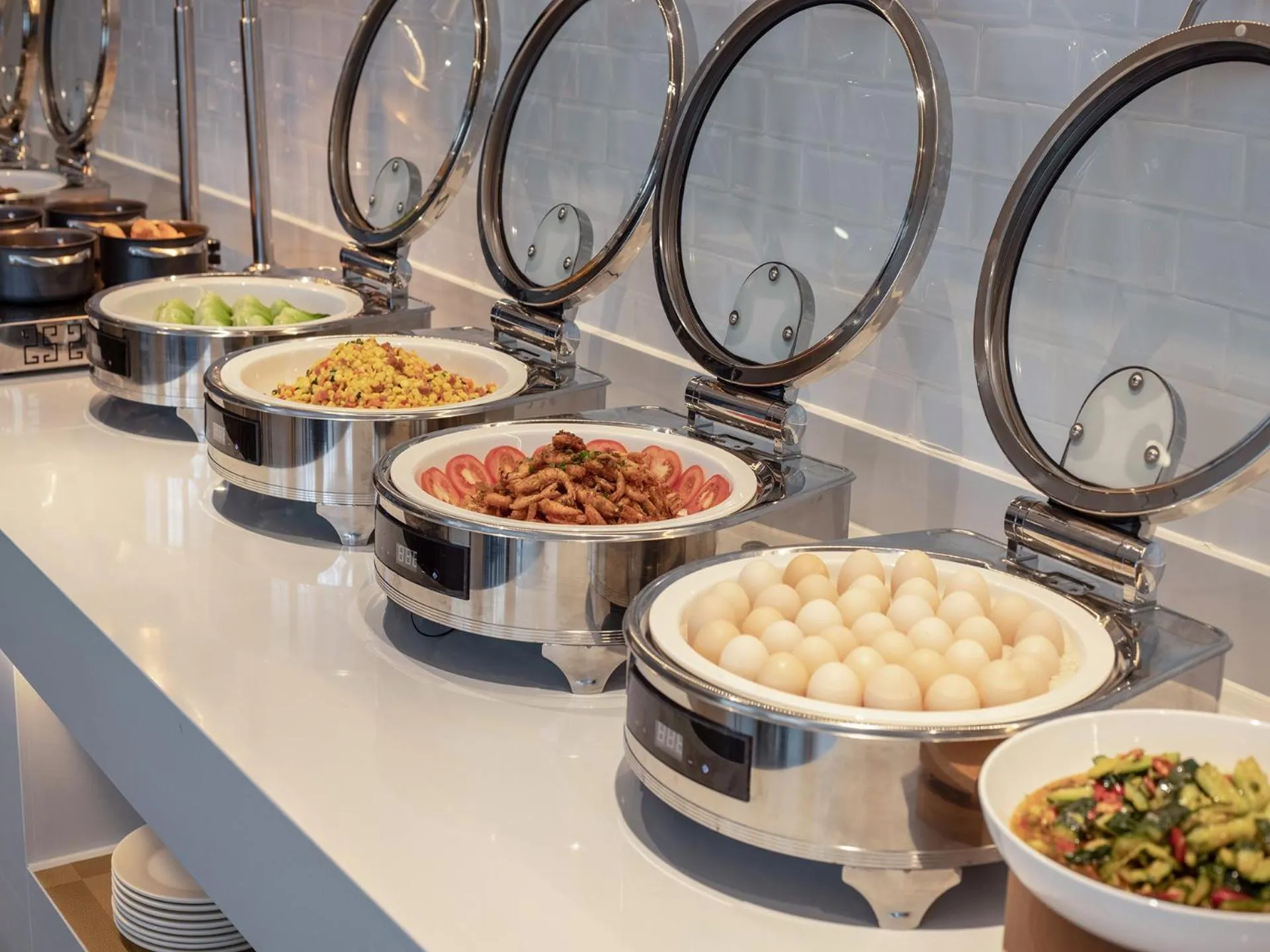 Breakfast in Echarm Hotel Fangchenggang Administration Center High Speed Railway Station