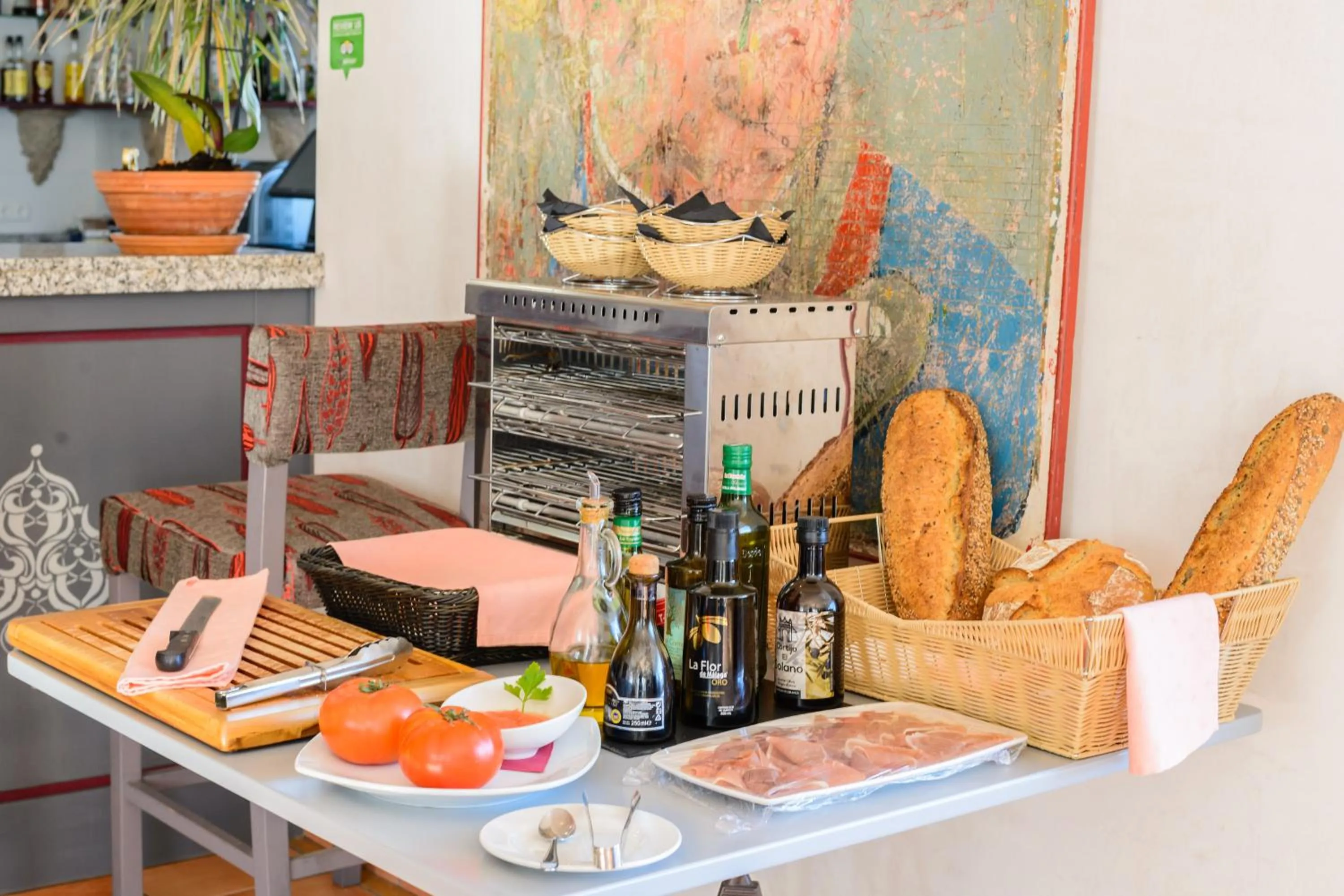 Restaurant/places to eat in Las Orquideas Hotel Spain