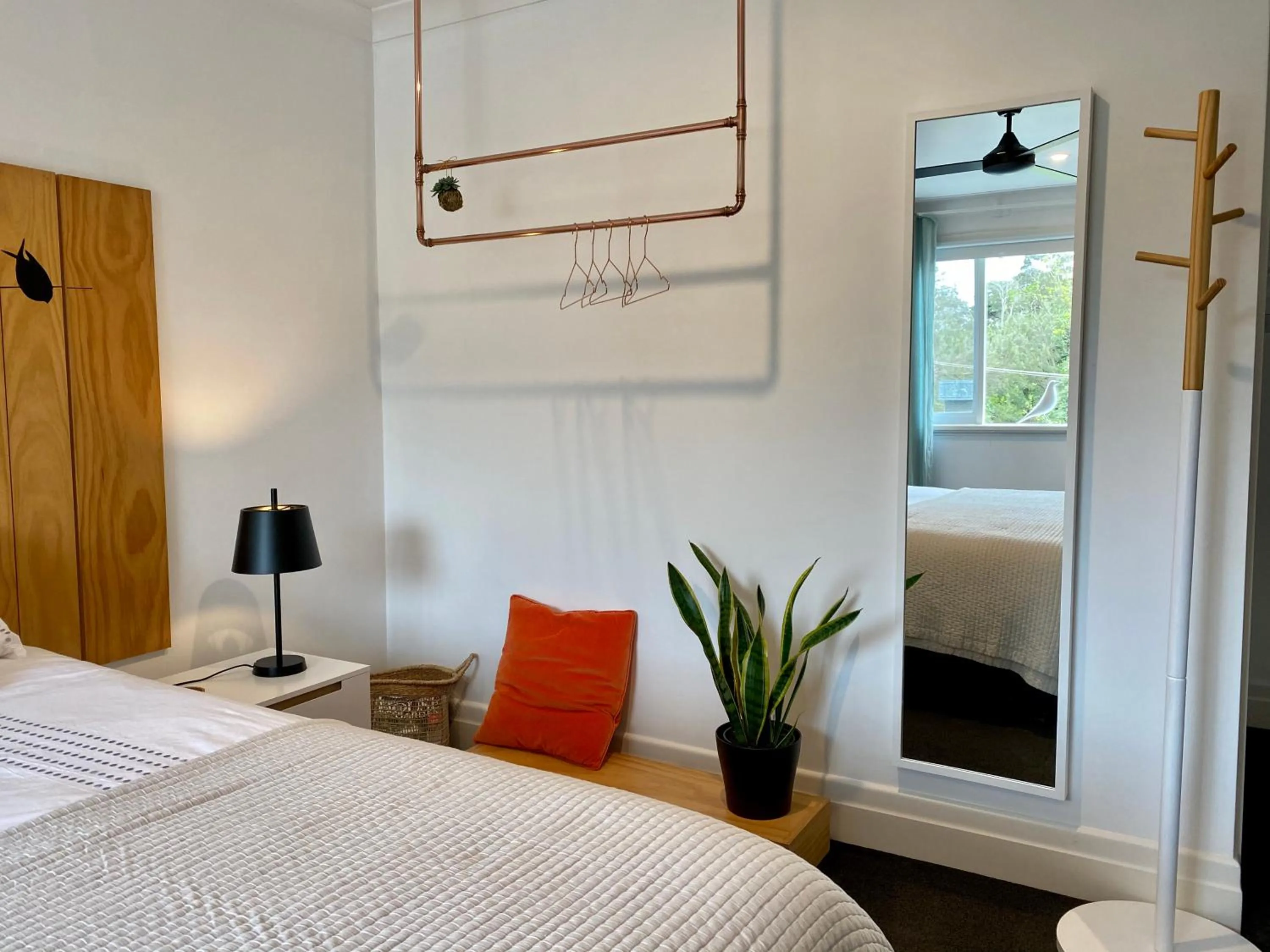 Bed in Sunny Side Up B&B Rye