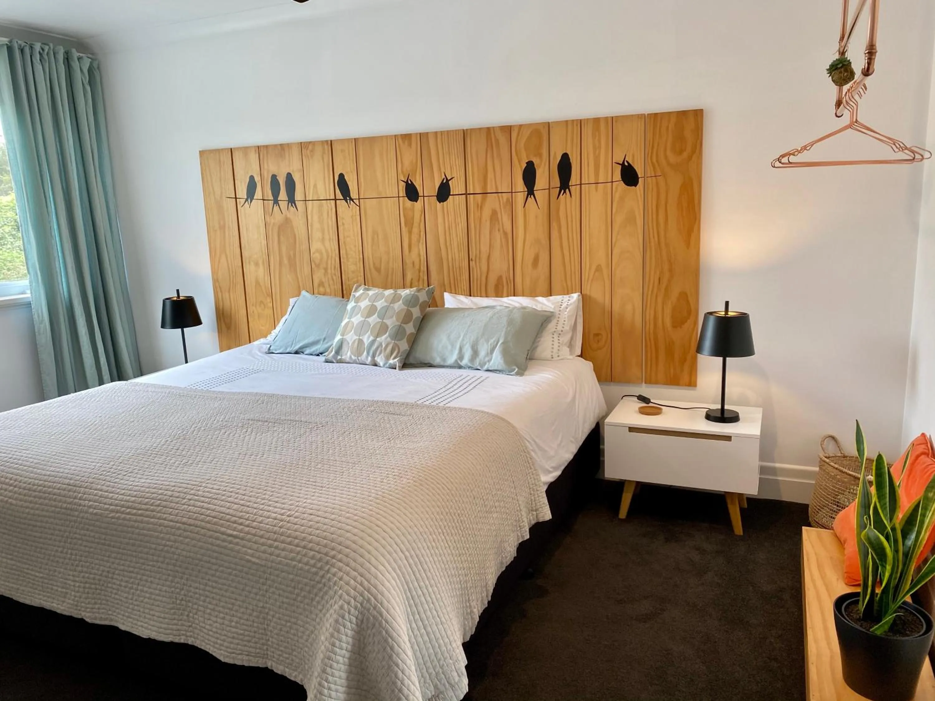 Bed in Sunny Side Up B&B Rye