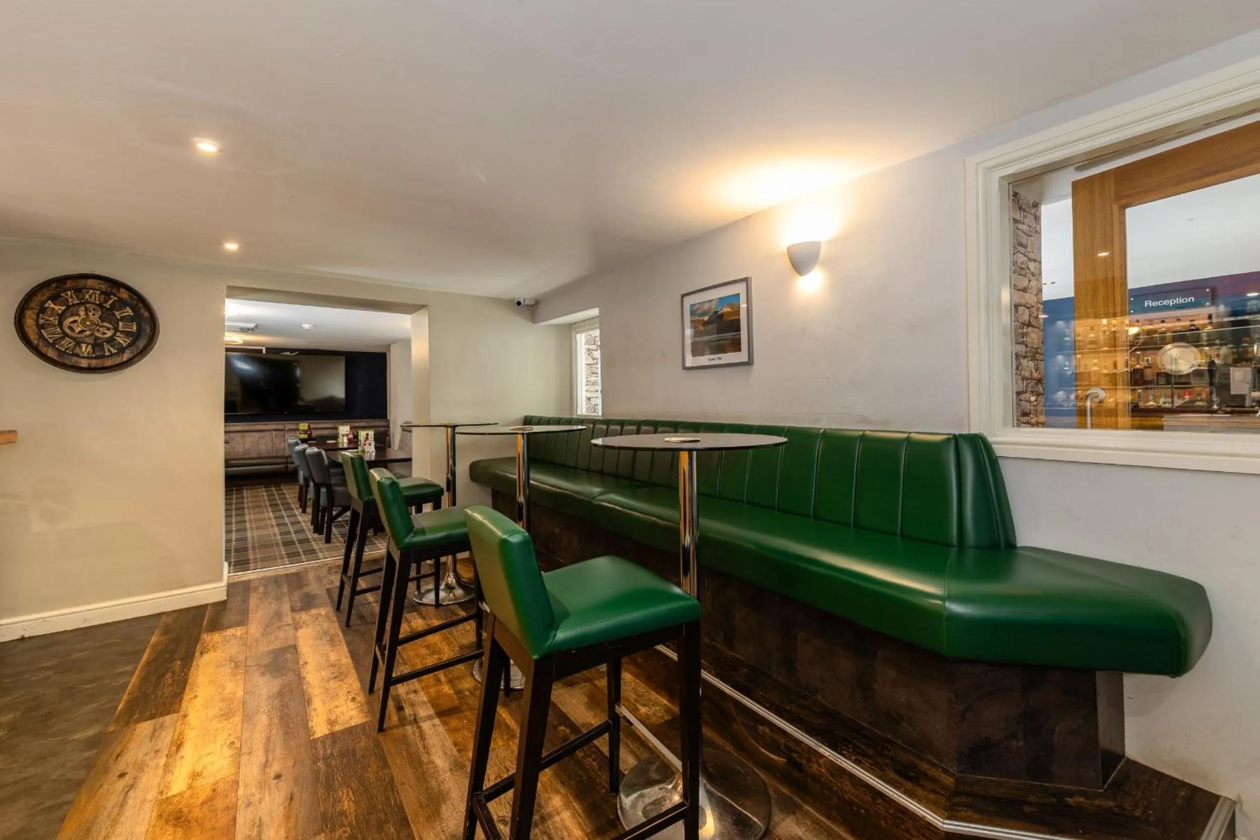 Seating area in The Kellbank