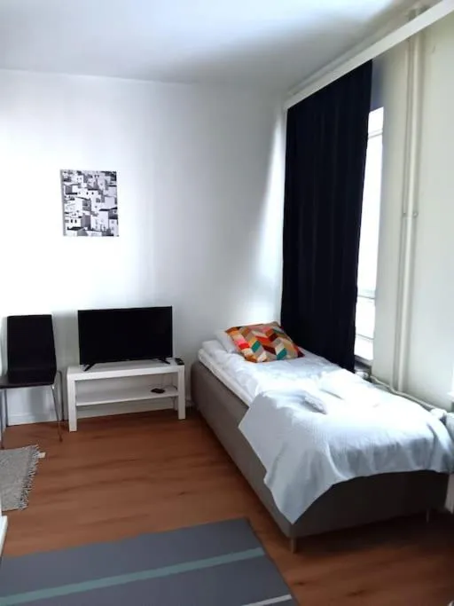 Bed in Kotimaailma Aparthotel Kamppi - pieni yksiö