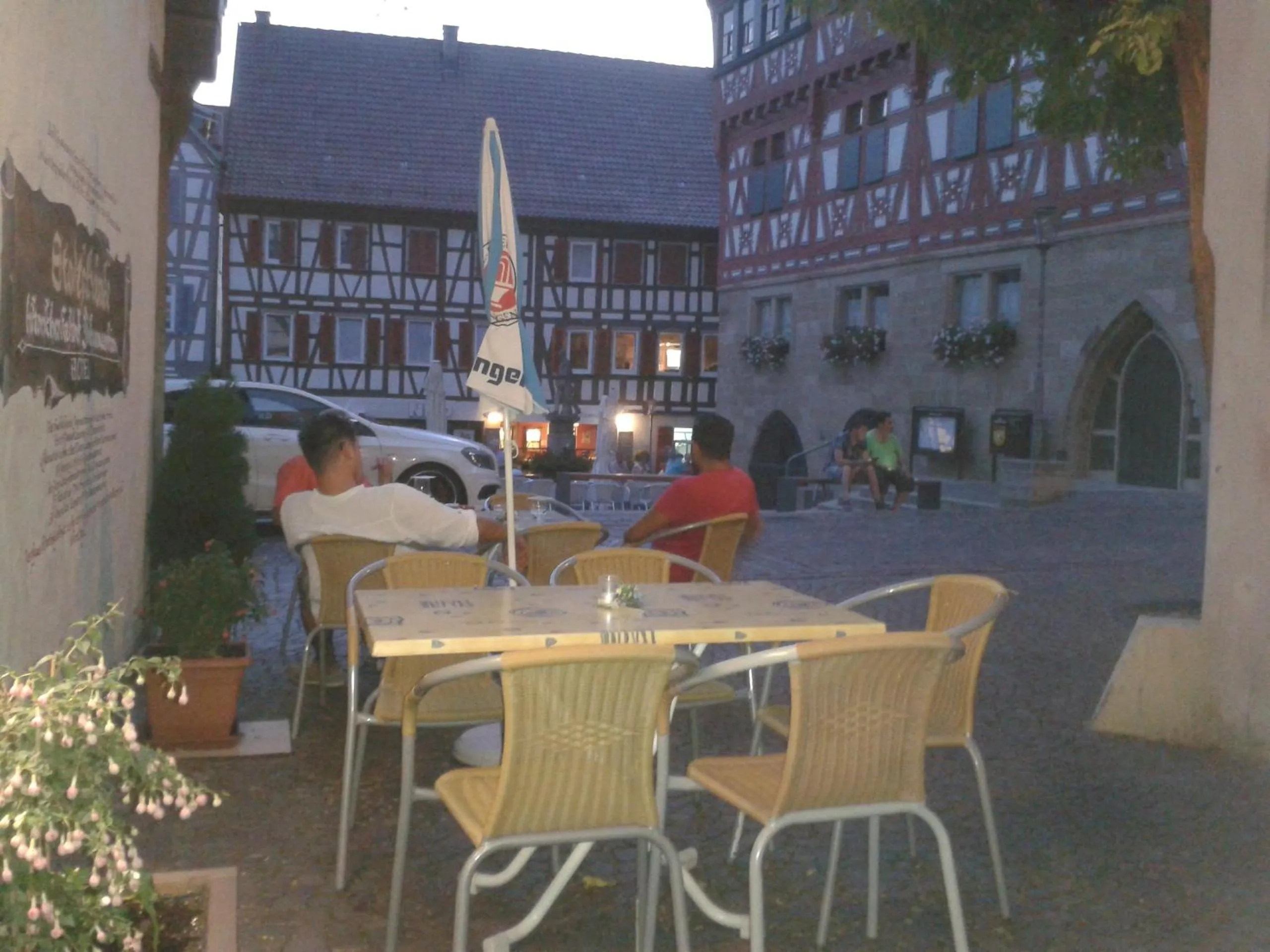 Garden in Gasthof Stadtschänke
