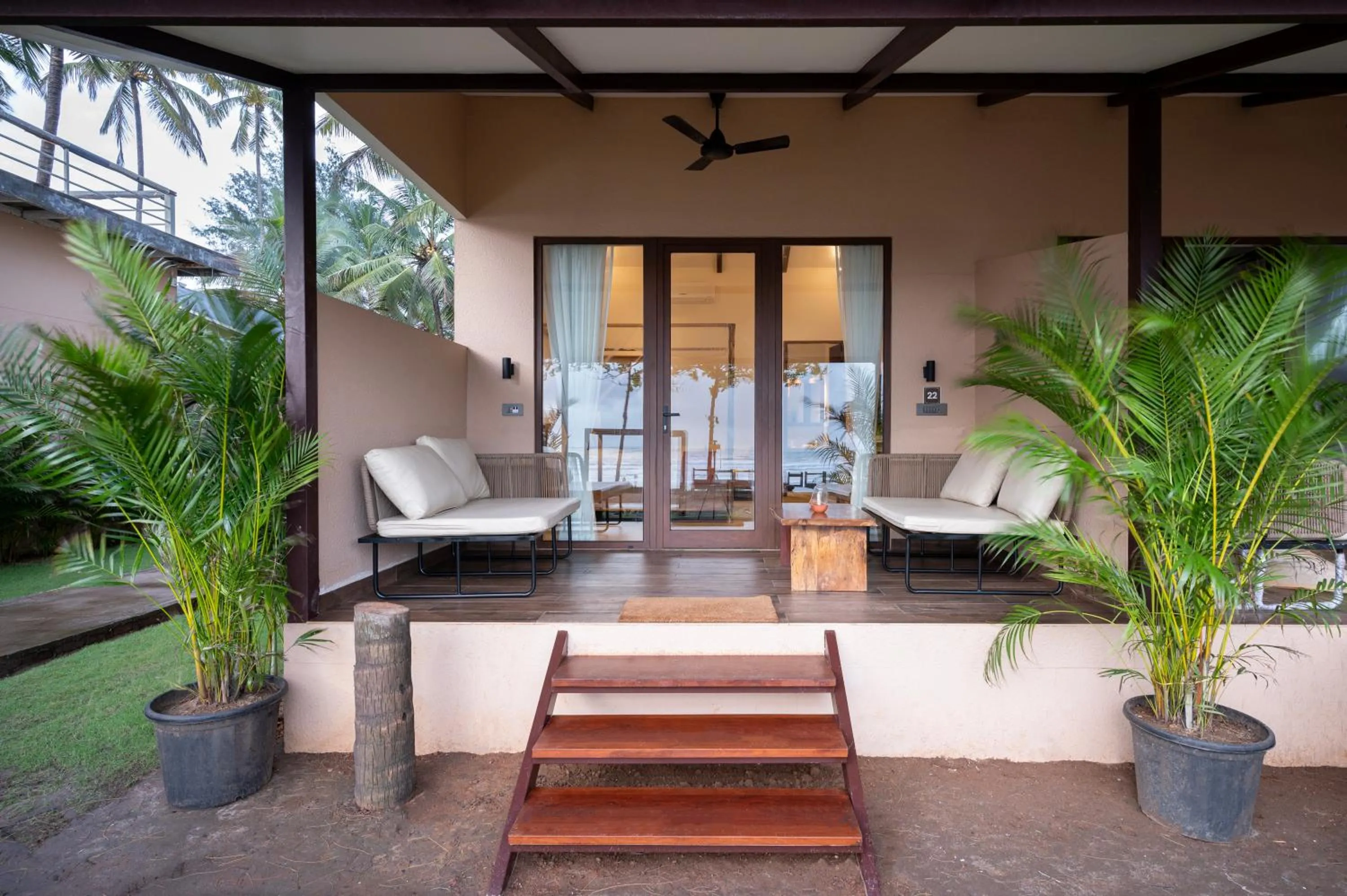 Patio in Palma Beach Resort