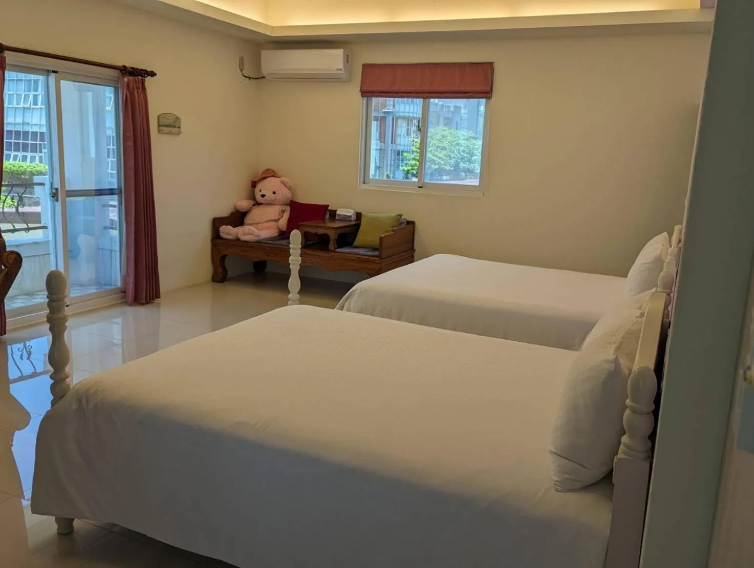 Bed in Taroko Bay B&B