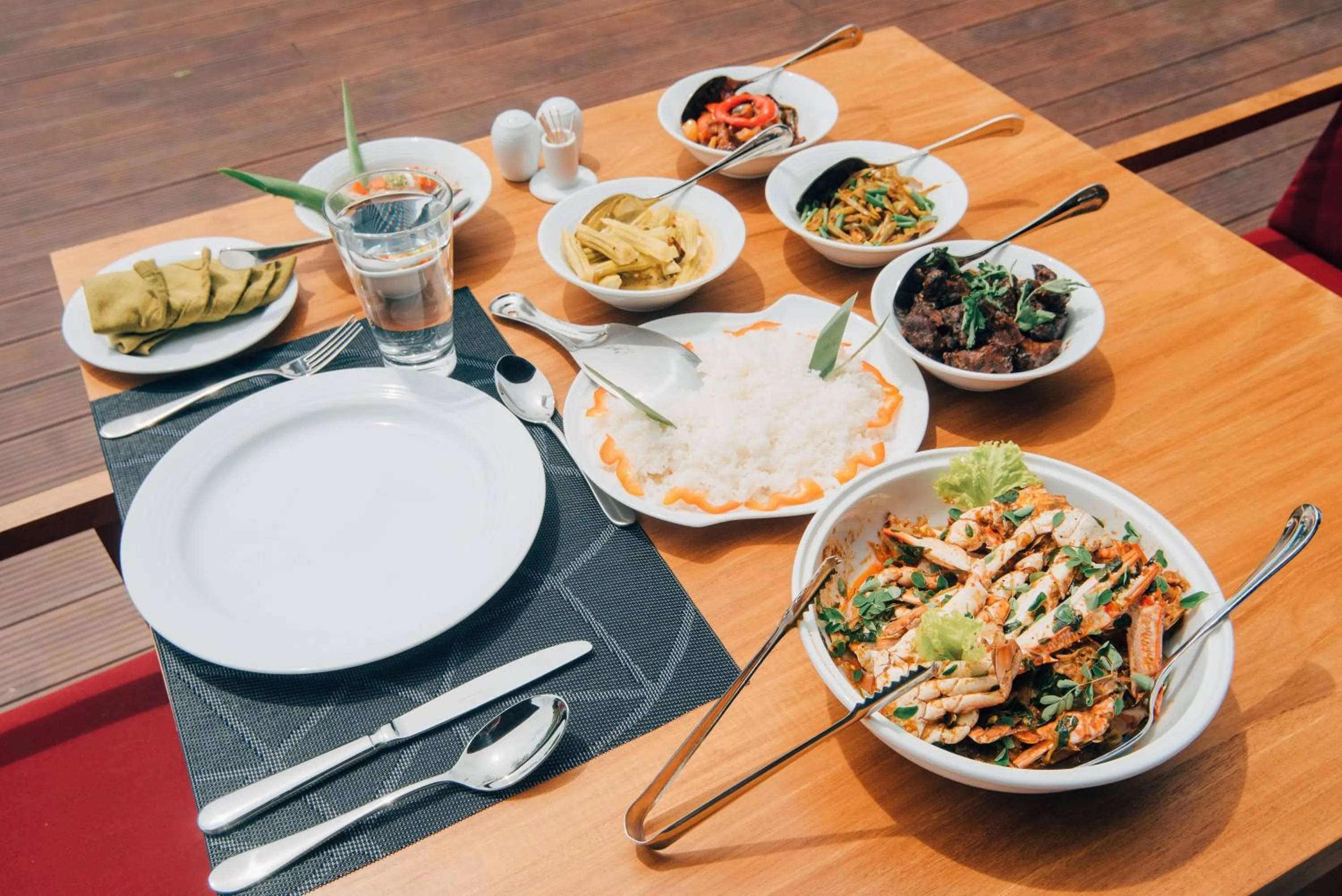 Food and drinks in The Palmyrah House