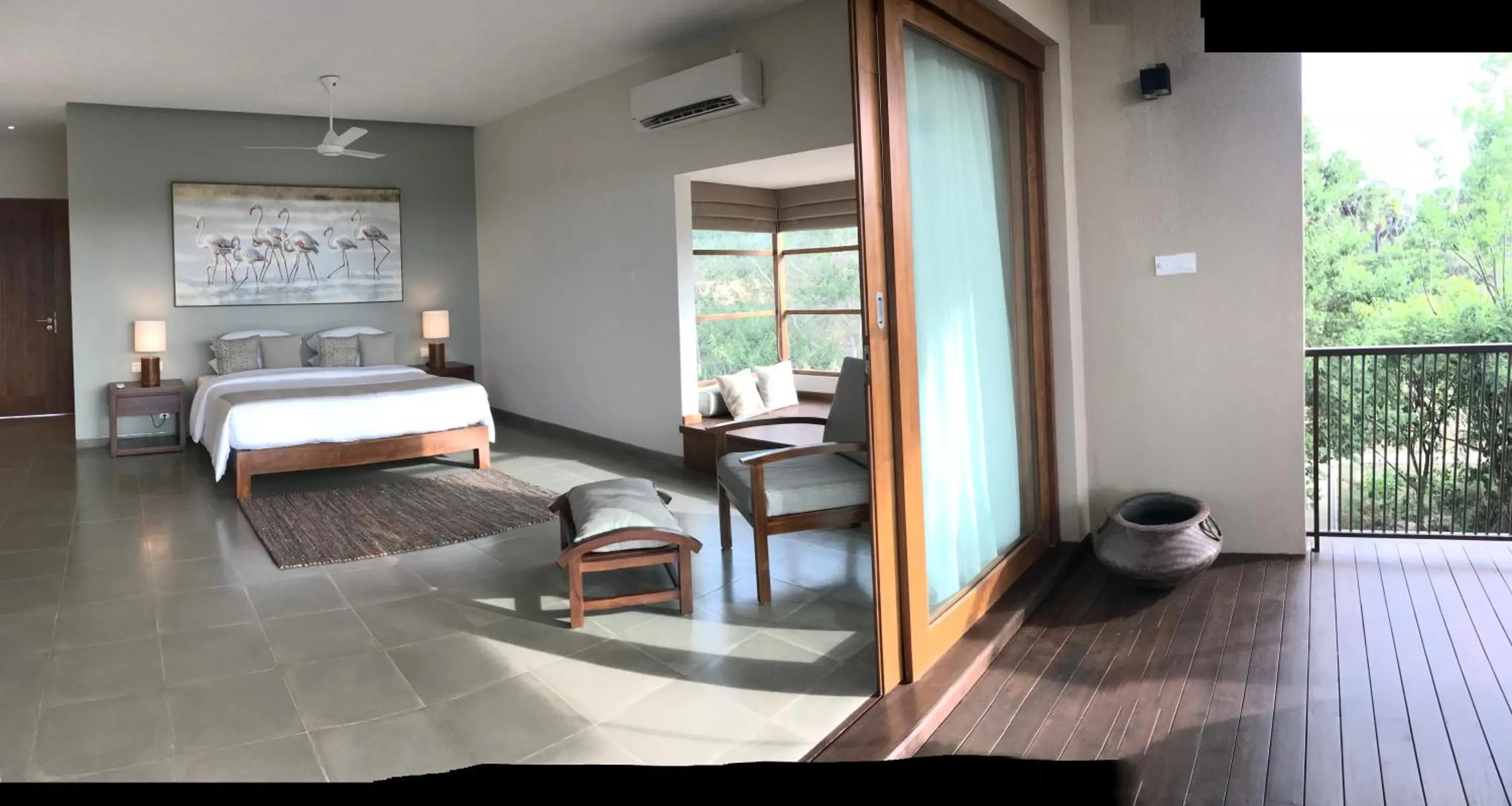 Living room, Bed in The Palmyrah House