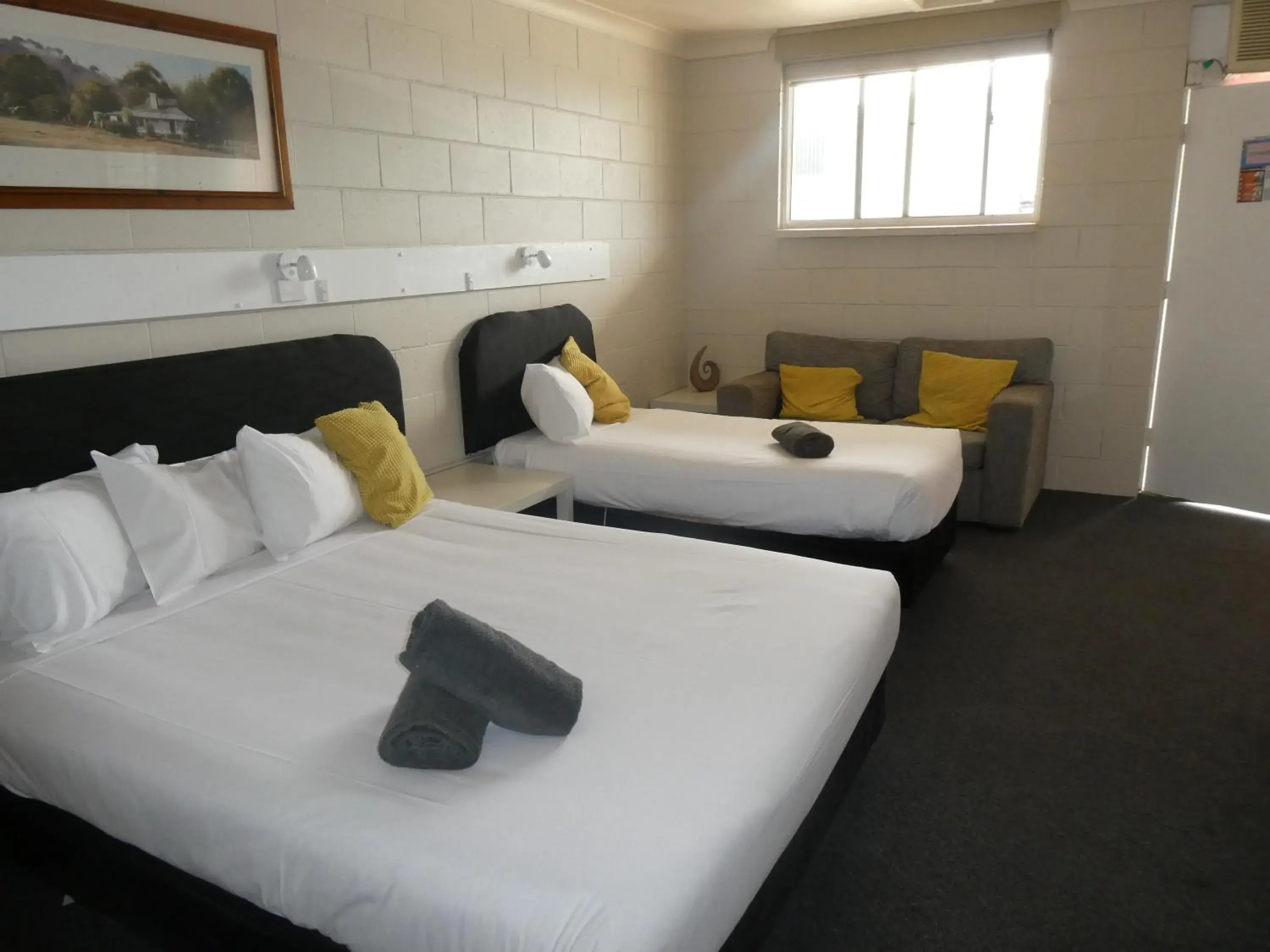 Standard Twin Room in Motel Wellington Wodonga Standard Twin Room in Motel Wellington Wodonga