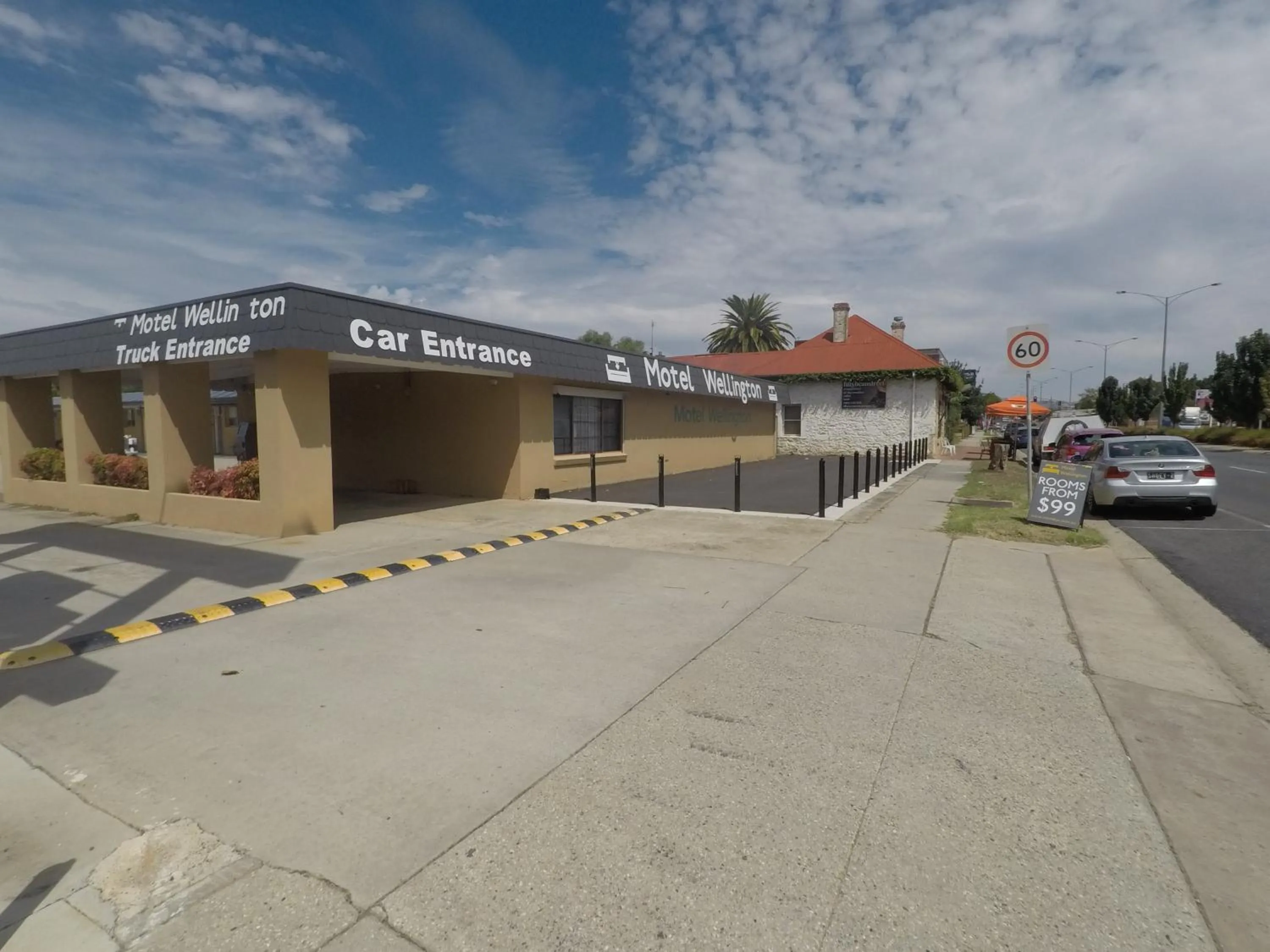 Facade/entrance in Motel Wellington Wodonga