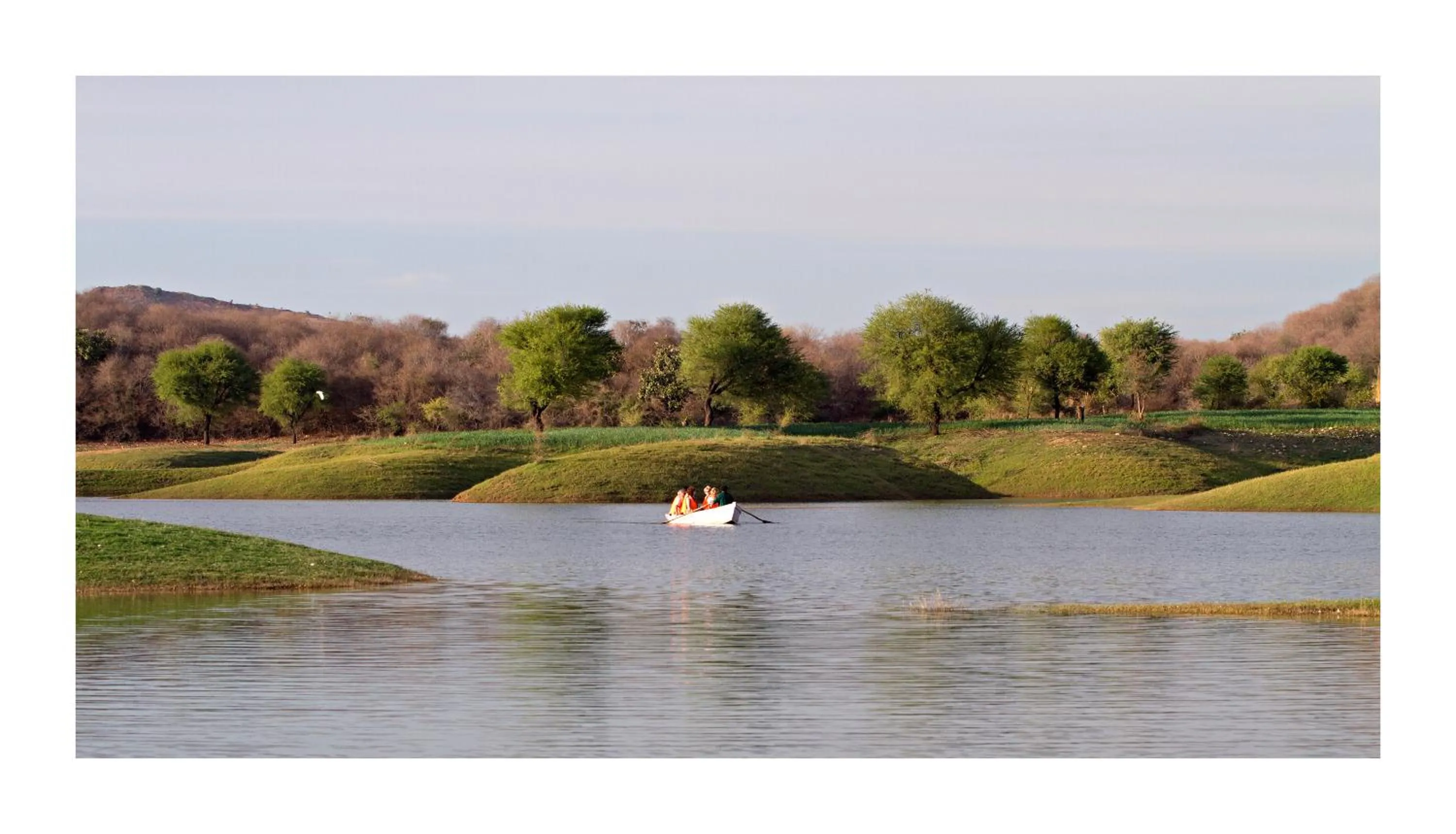 Natural landscape in Ramathra Fort