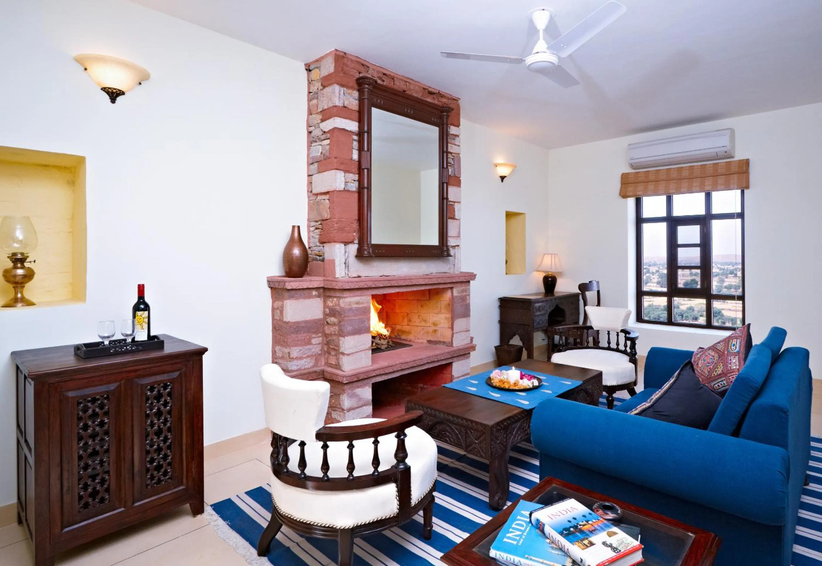 Living room in Ramathra Fort