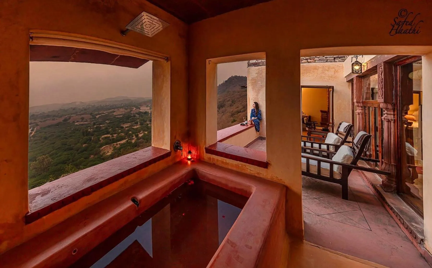 Balcony/Terrace in Ramathra Fort