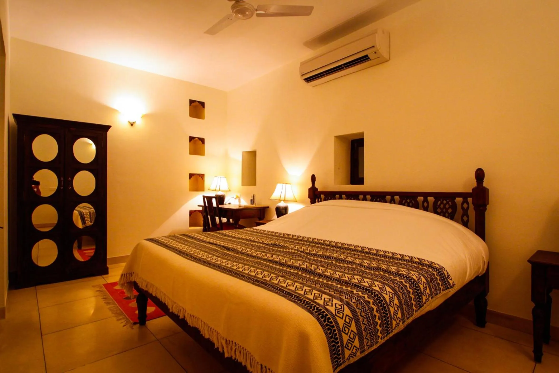 Bed in Ramathra Fort