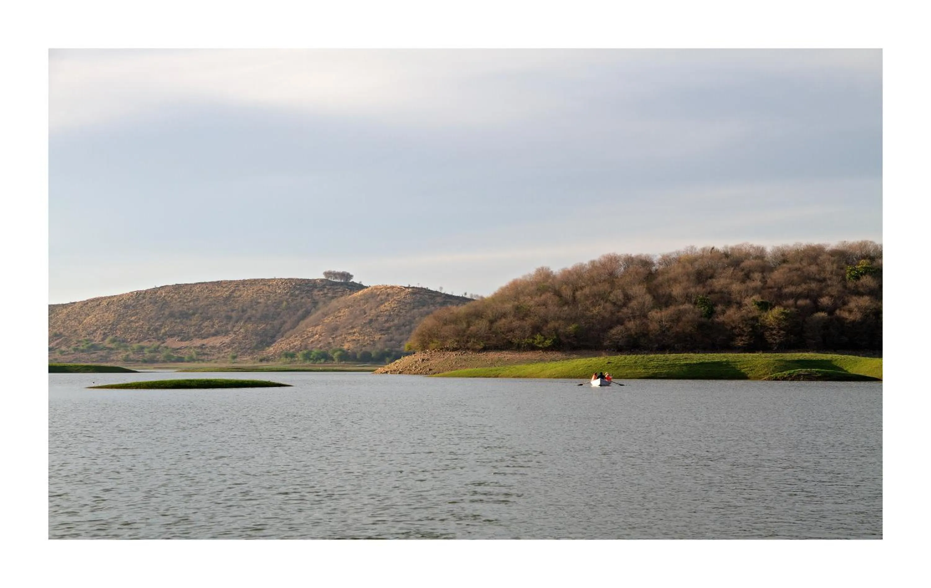 Natural landscape in Ramathra Fort