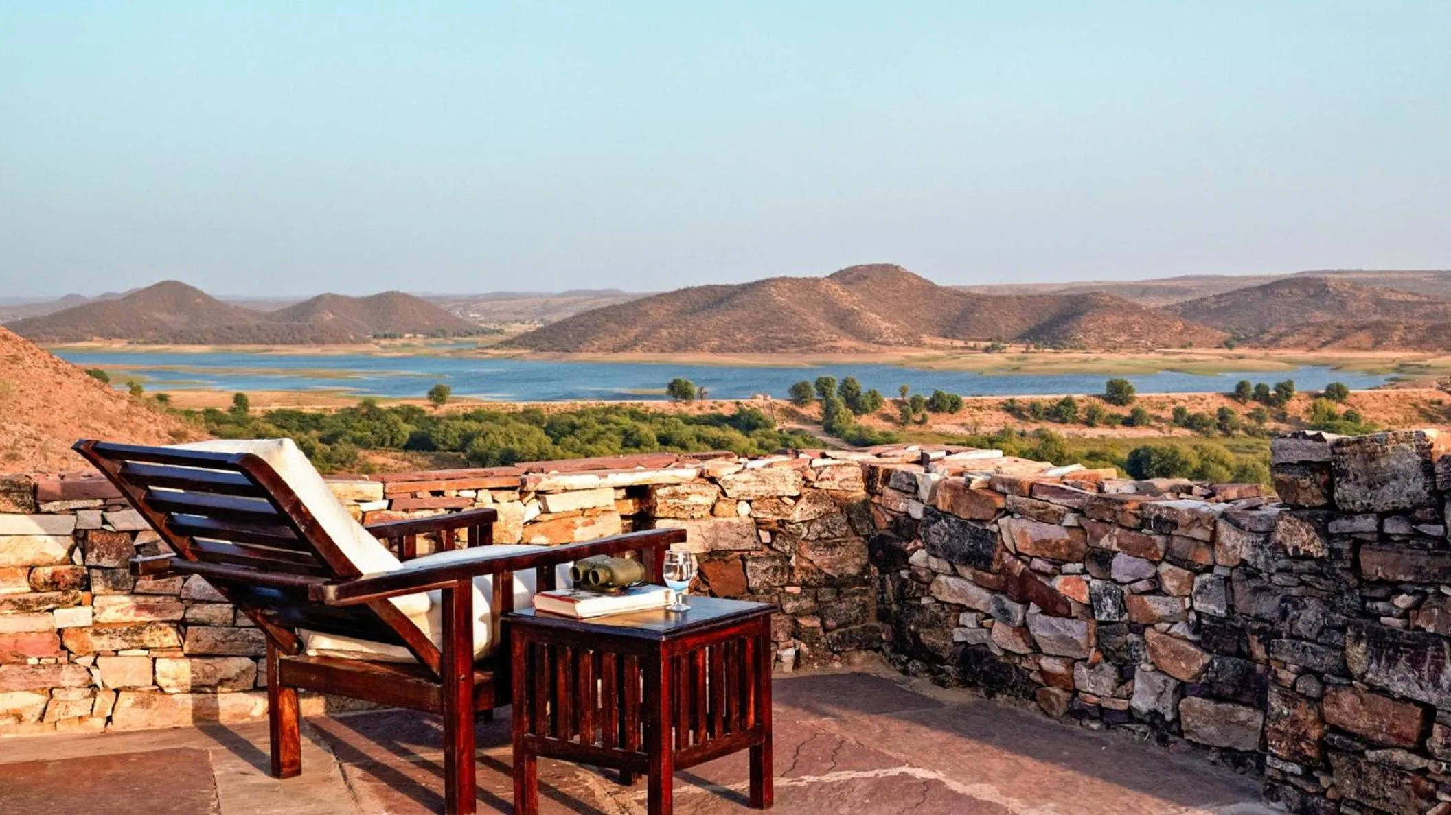 Lake view in Ramathra Fort