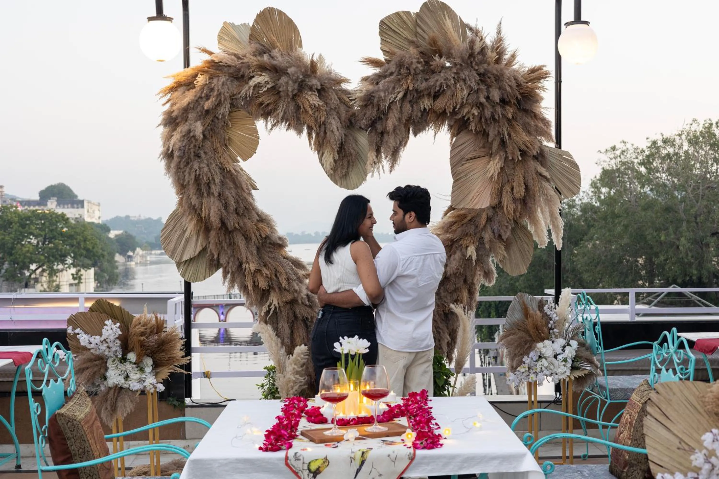 Balcony/Terrace in Hide-In Udaipur - A Lake View Boutique Hotel