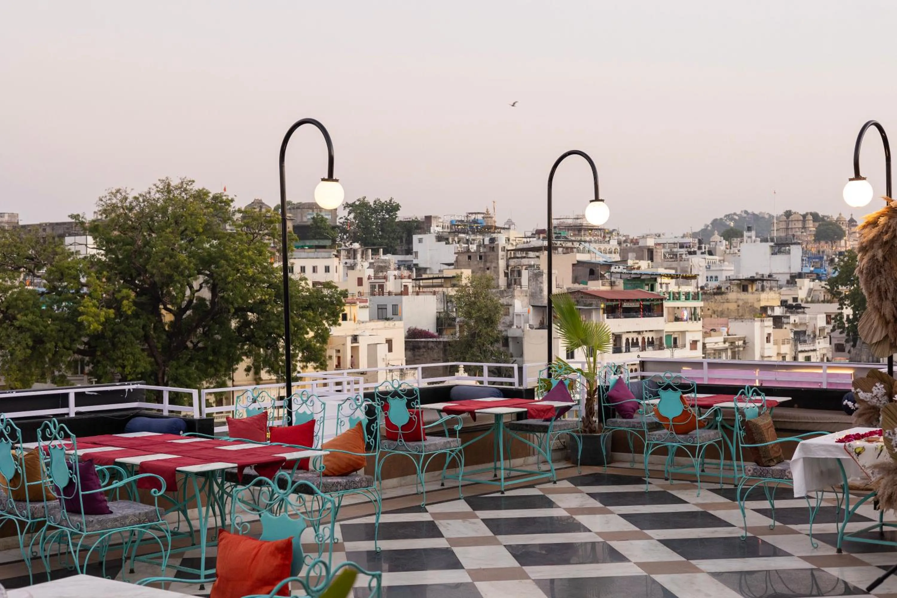 Balcony/Terrace in Hide-In Udaipur - A Lake View Boutique Hotel