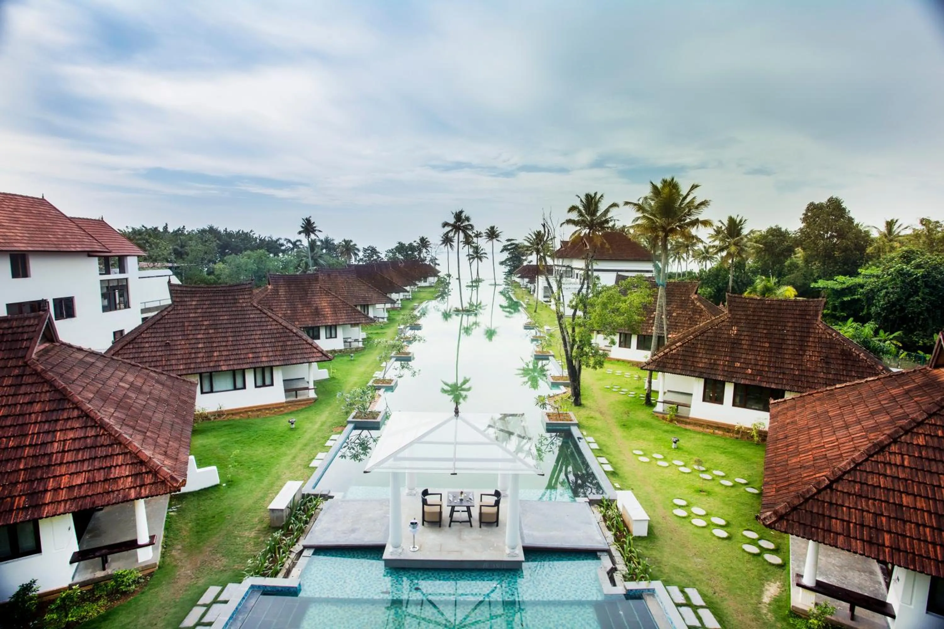 Bird's eye view in Rhythm Kumarakom