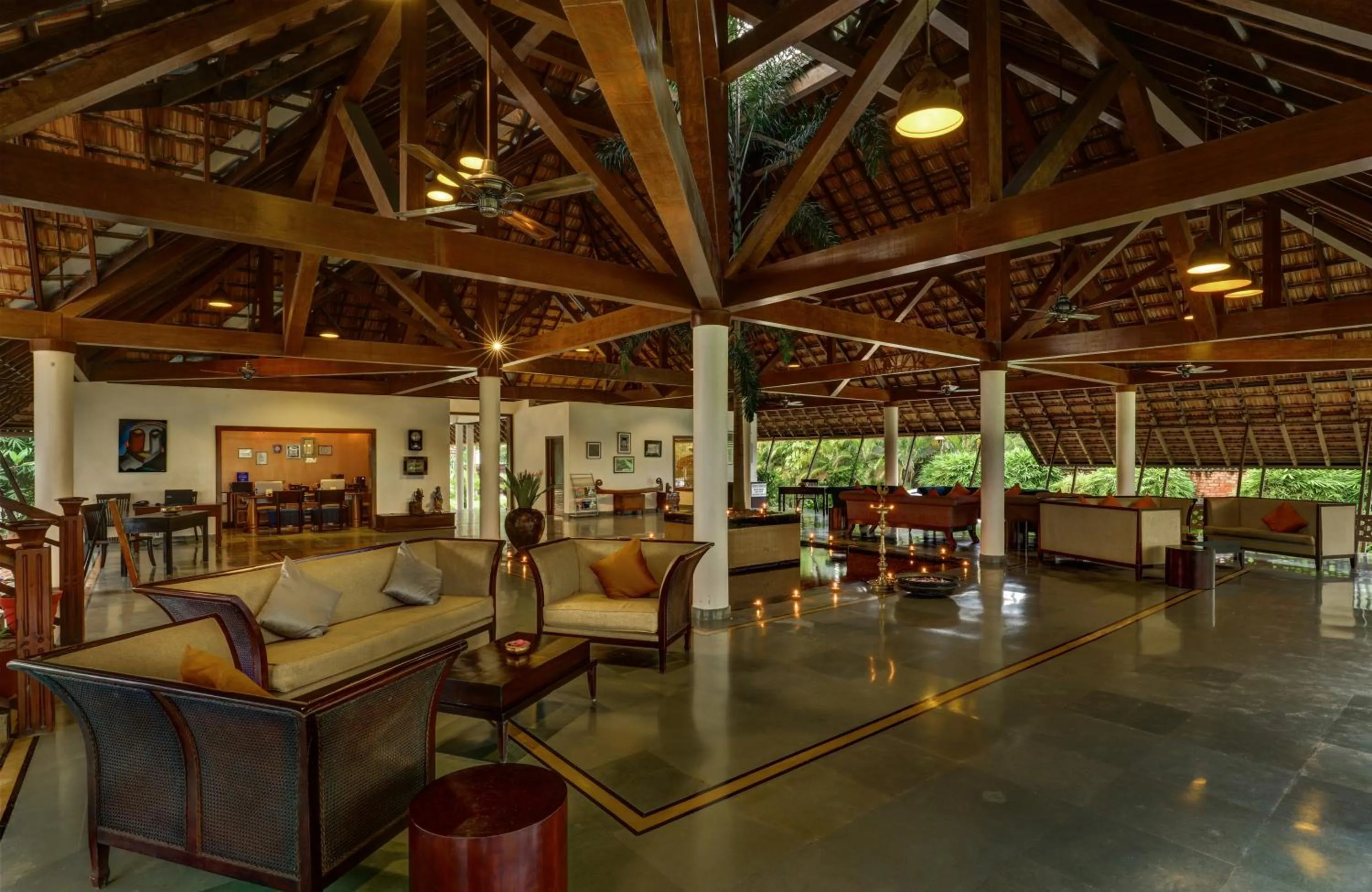 Lobby or reception in Rhythm Kumarakom