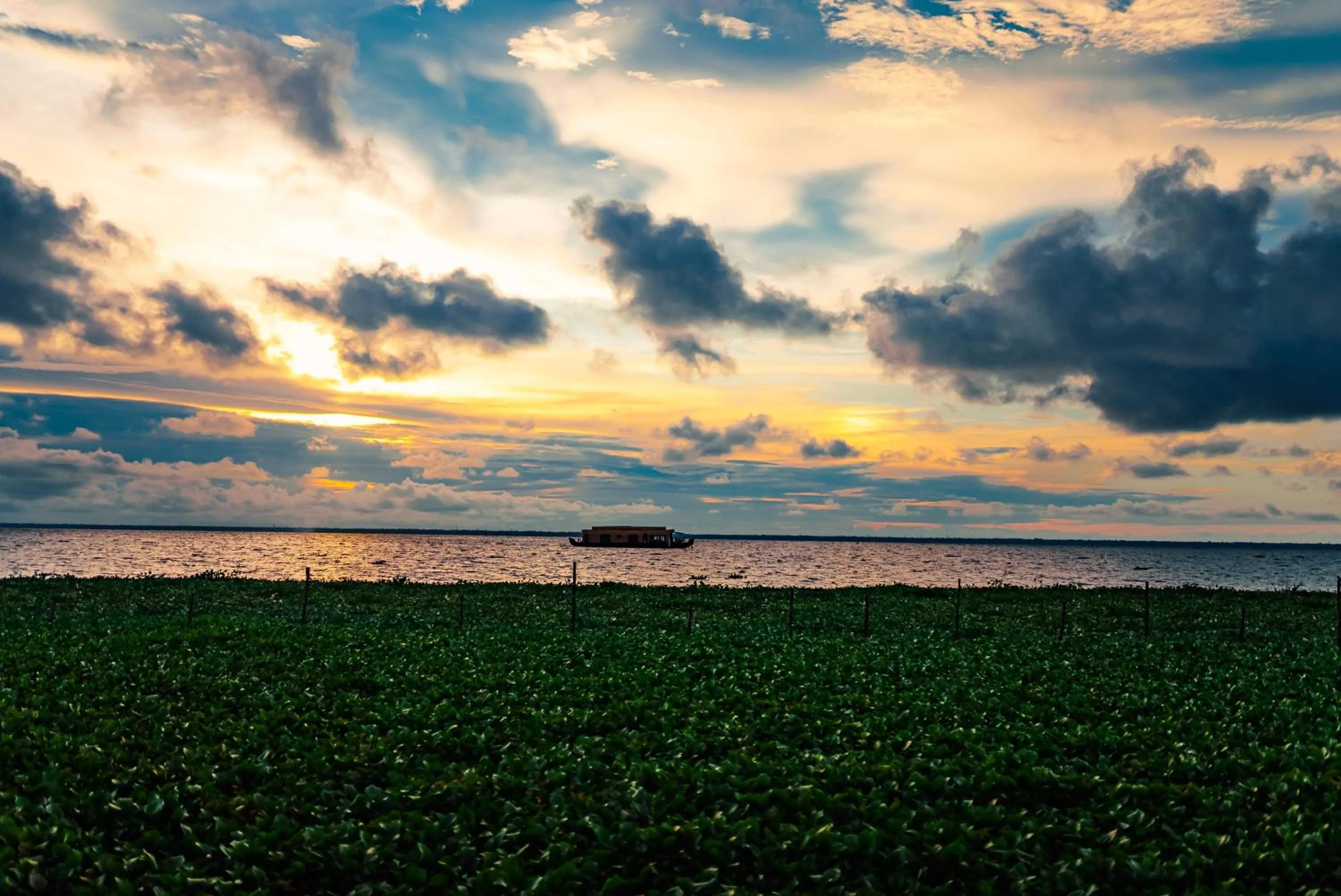 Lake view in Rhythm Kumarakom