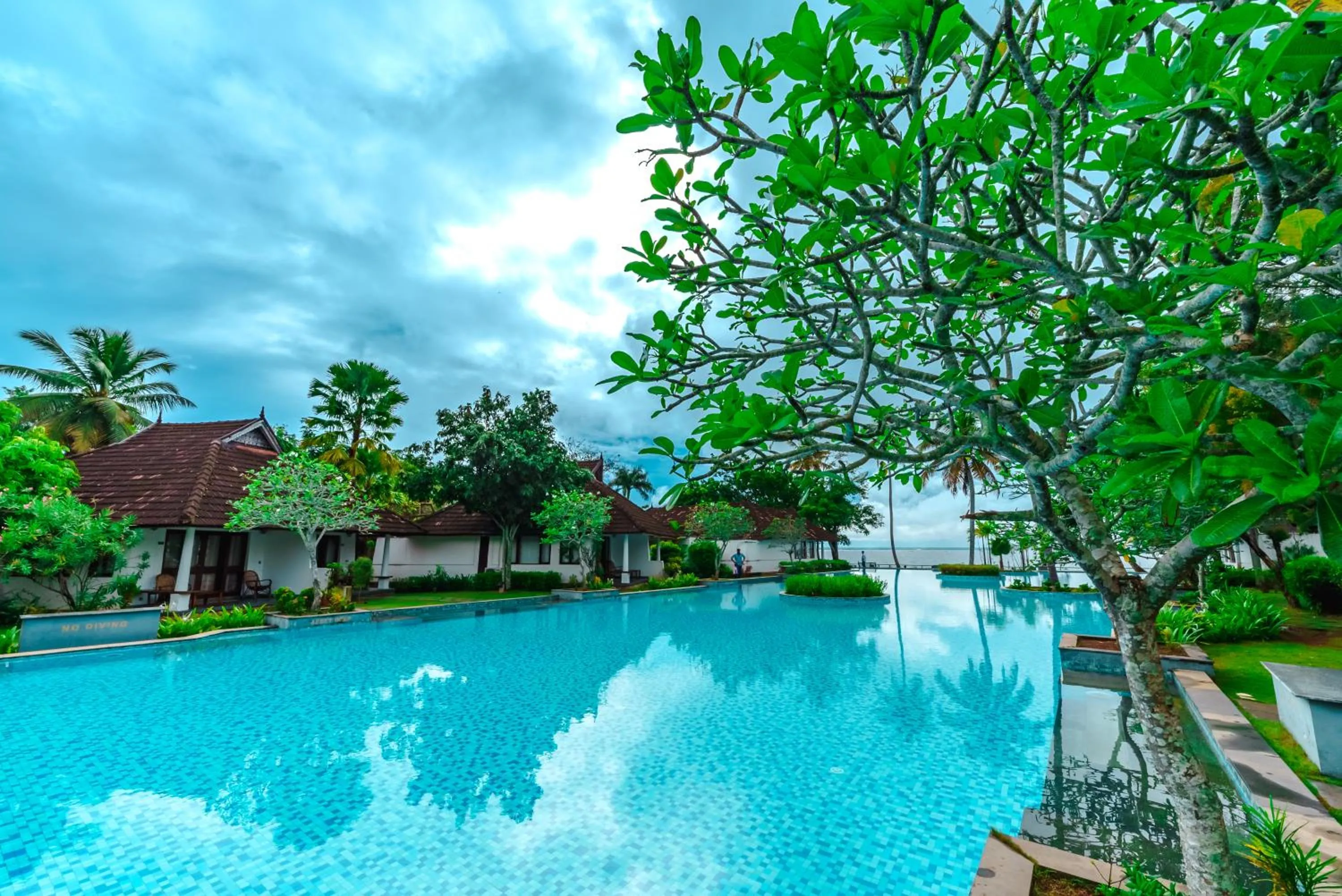 Swimming pool in Rhythm Kumarakom
