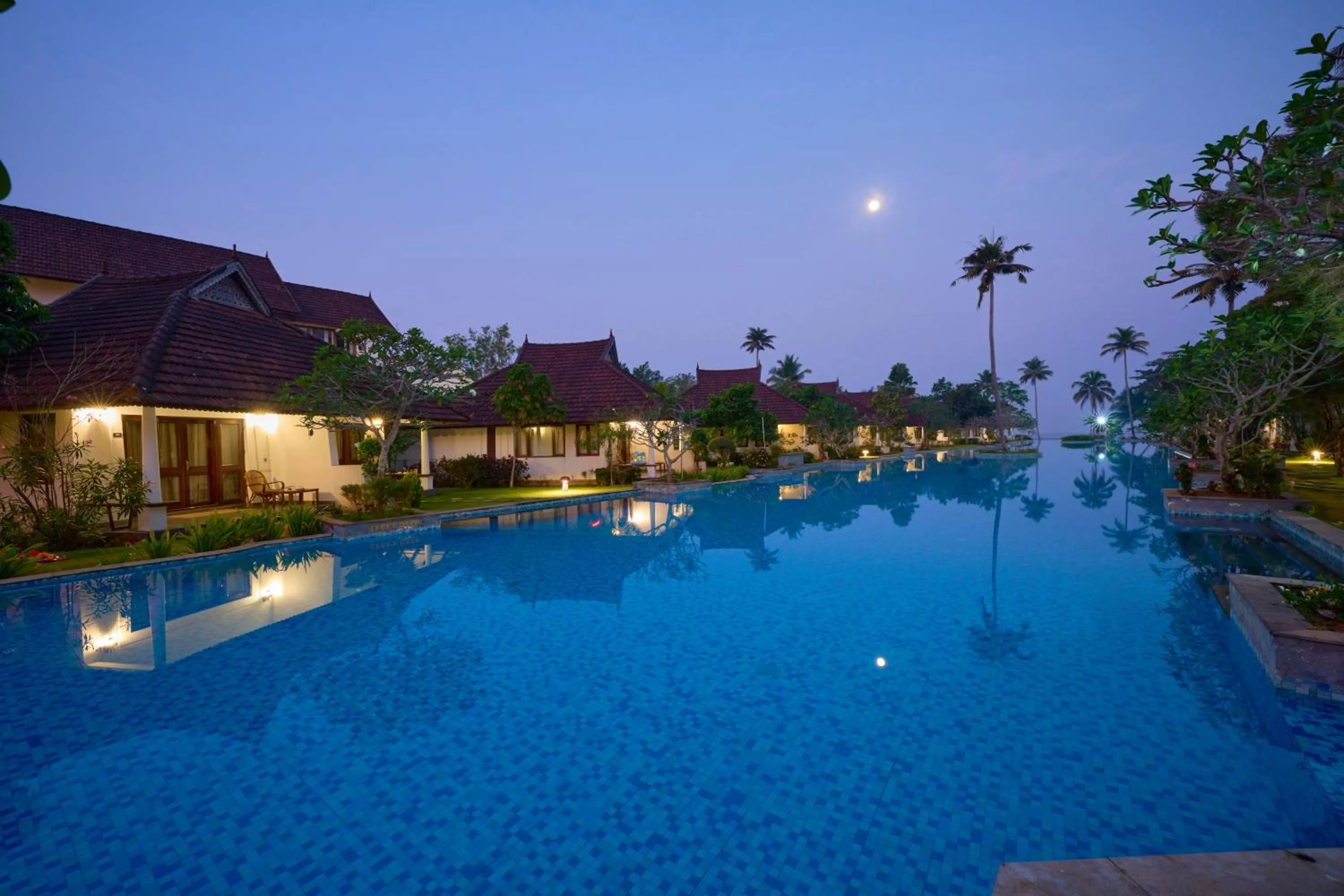 Swimming pool in Rhythm Kumarakom