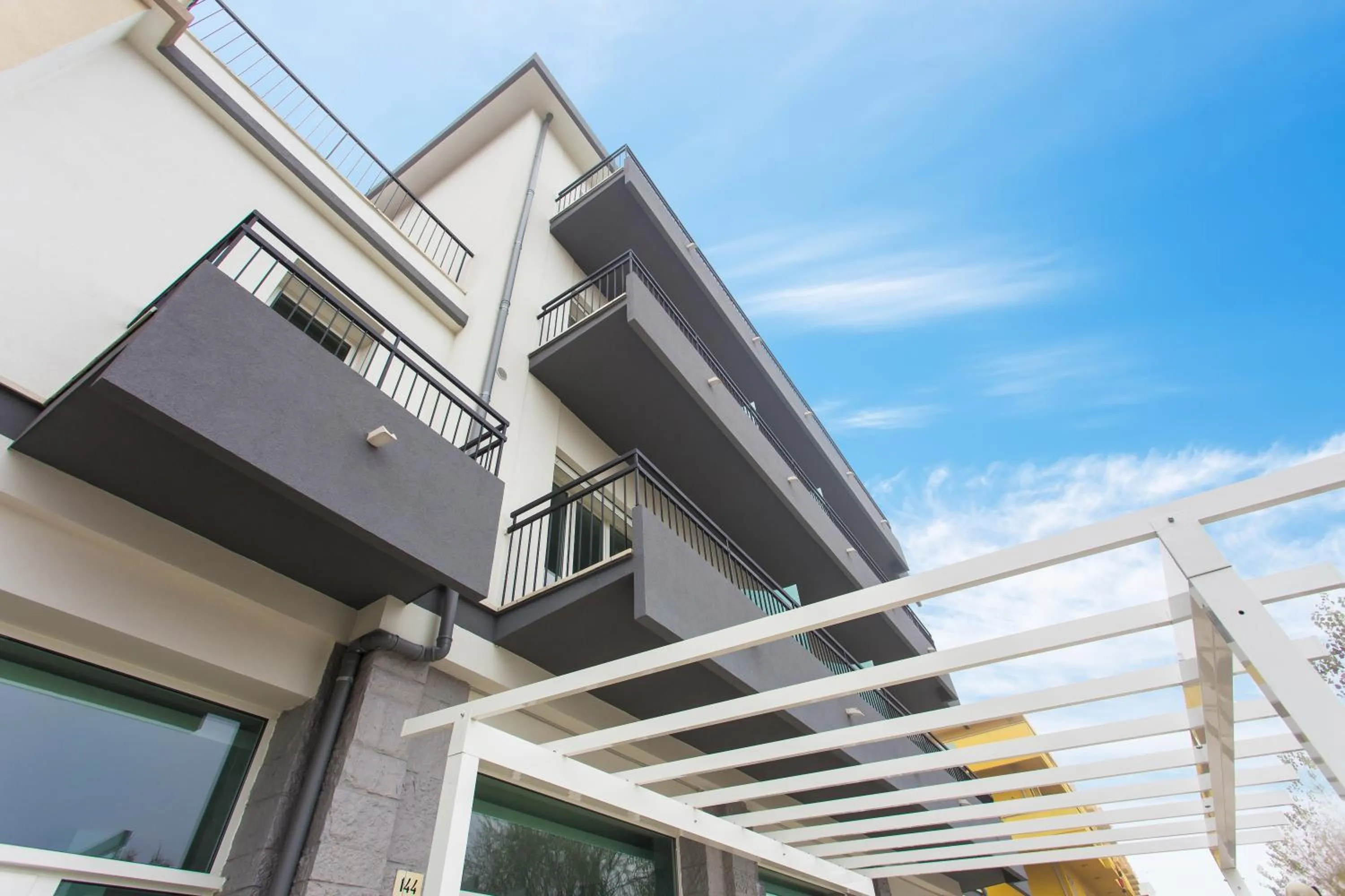 Facade/entrance in Hotel Platinum