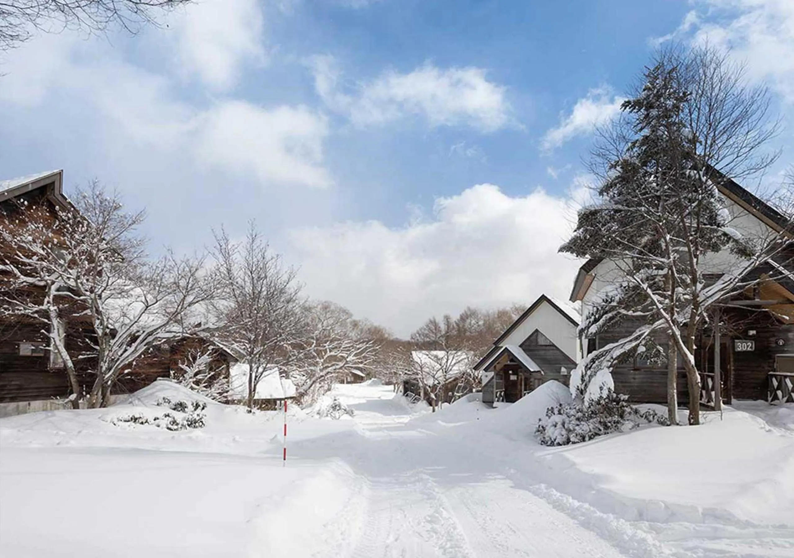 Natural landscape in Nature Cottage Akabeko