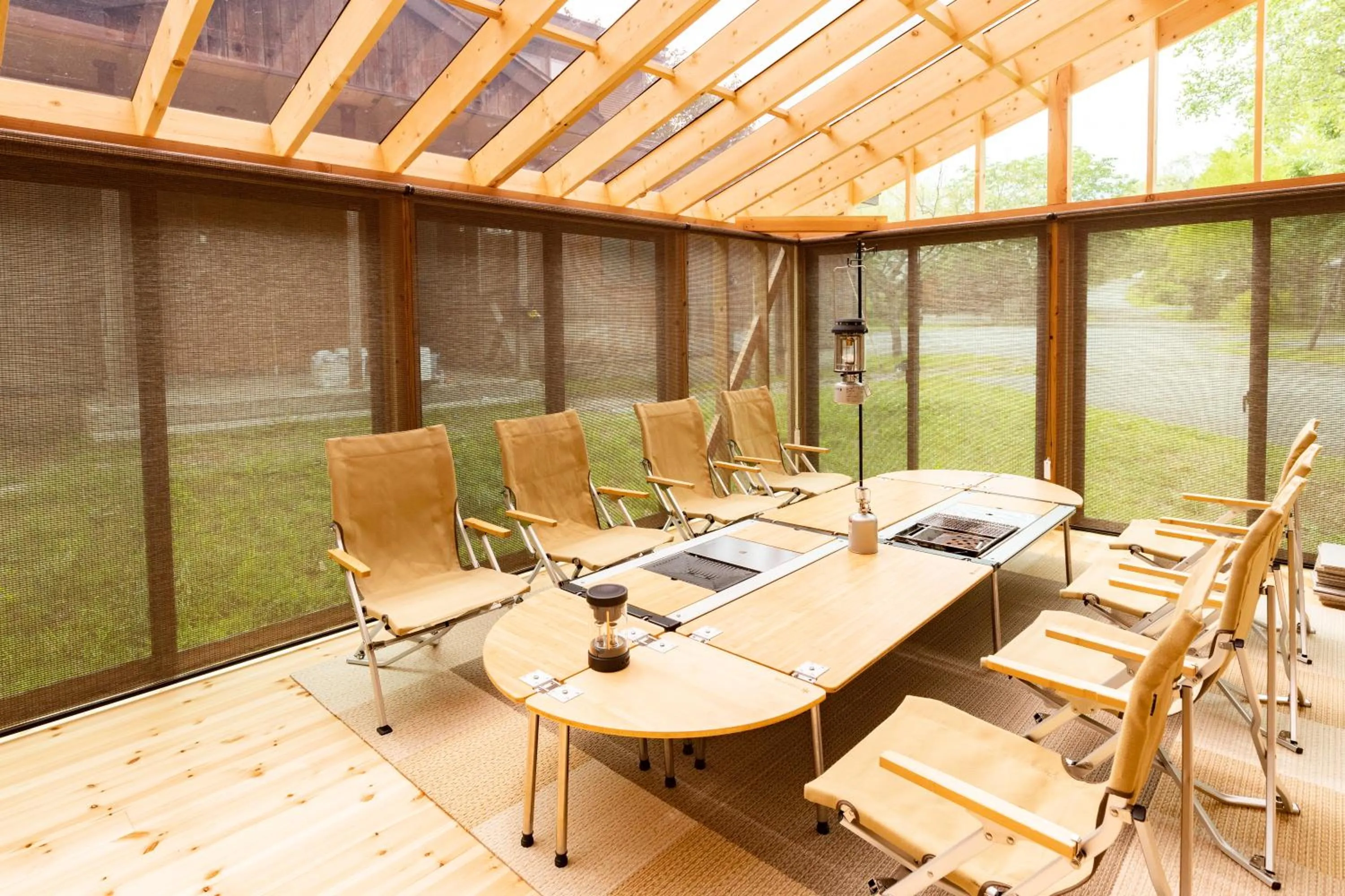 Balcony/Terrace in Nature Cottage Akabeko